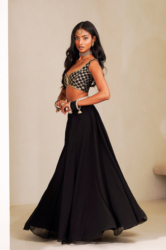Black Aira Skirt