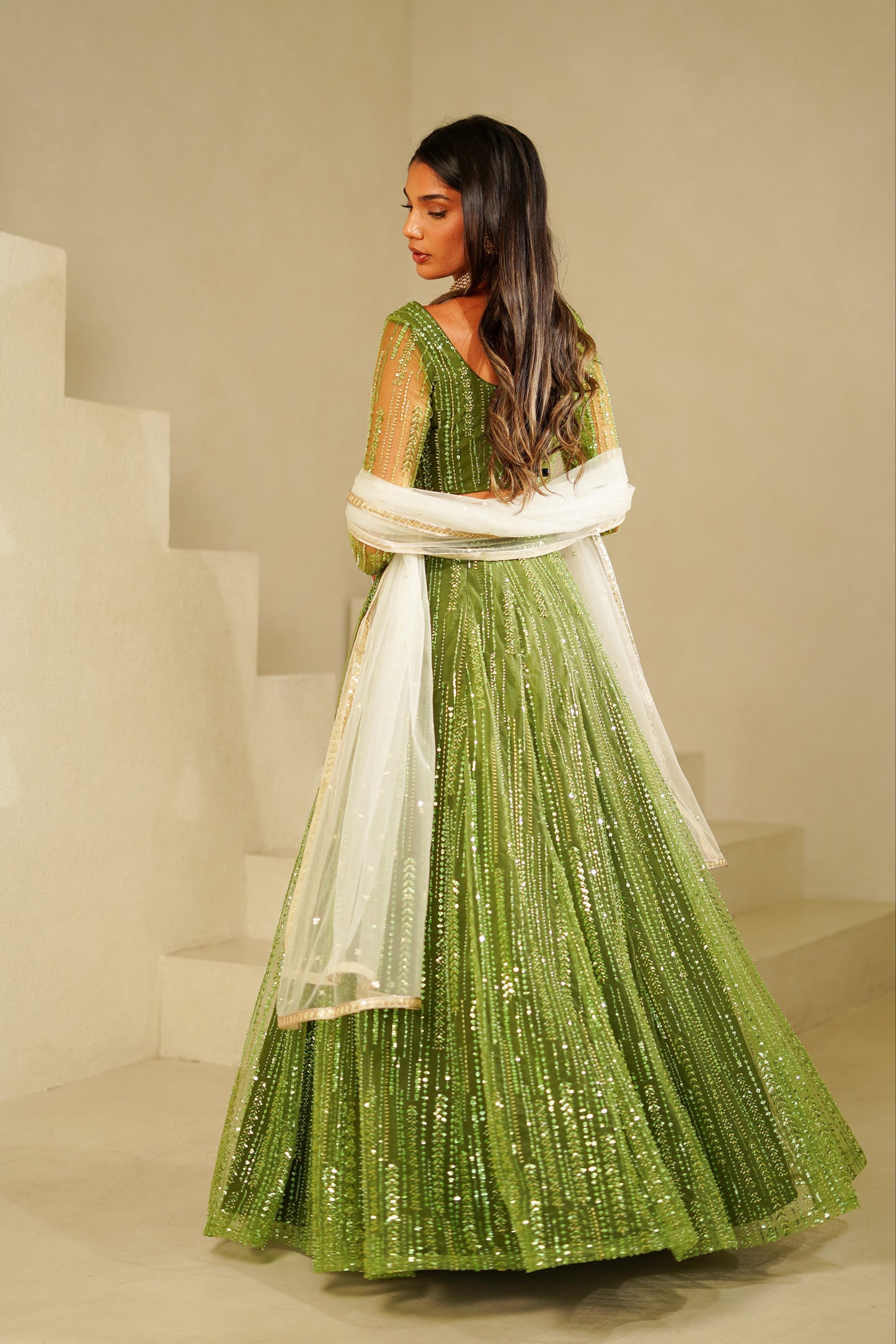 Olive Aeris Skirt