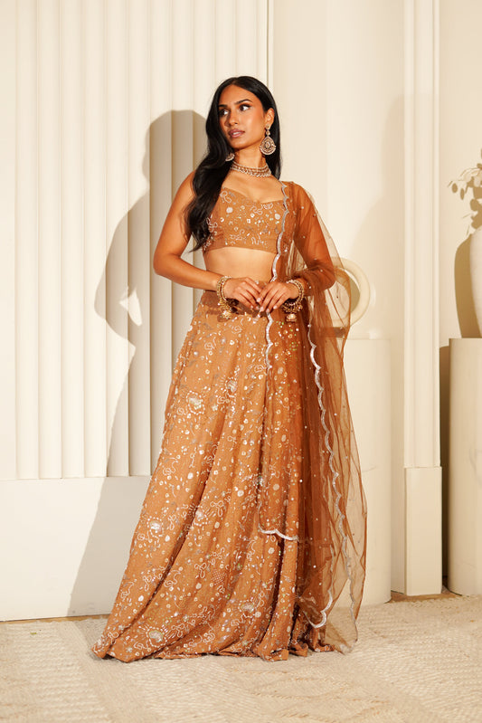 Copper Sienna Skirt