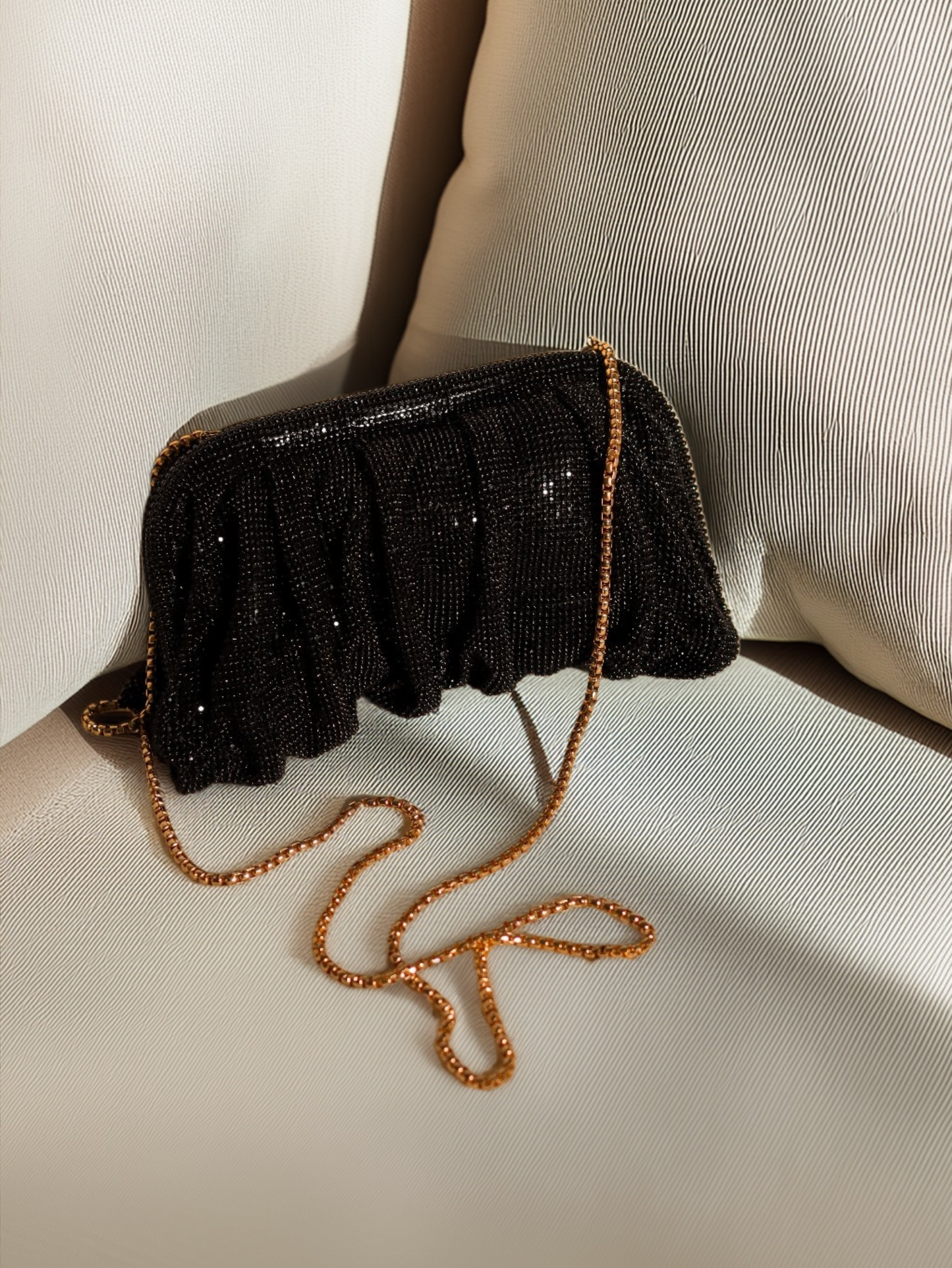 Noir Starlight Clutch