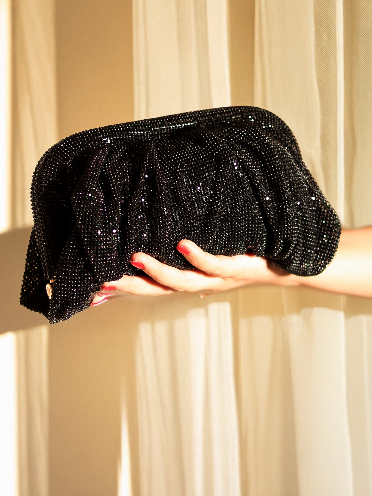Noir Starlight Clutch