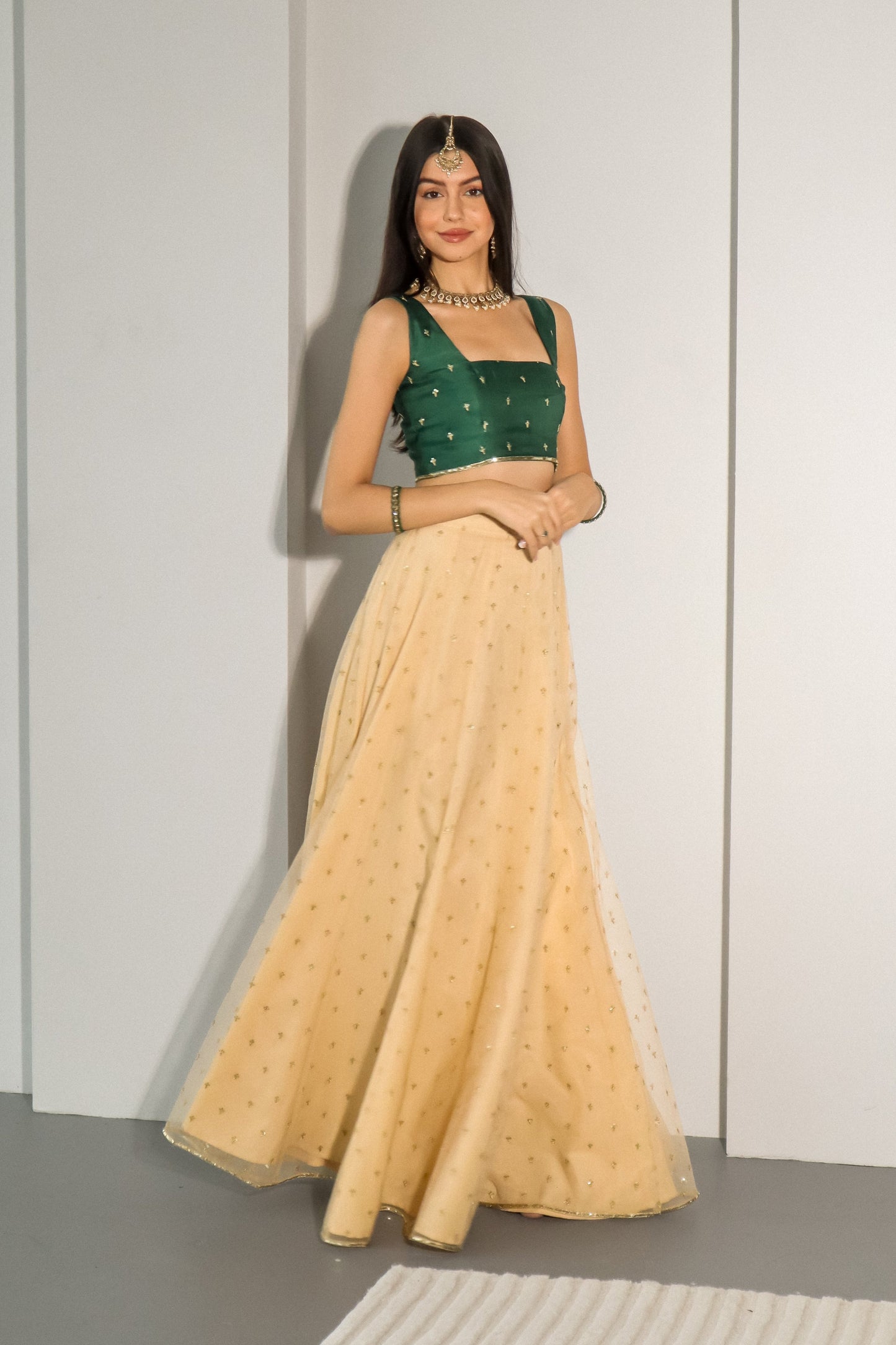 Champagne Clover Skirt