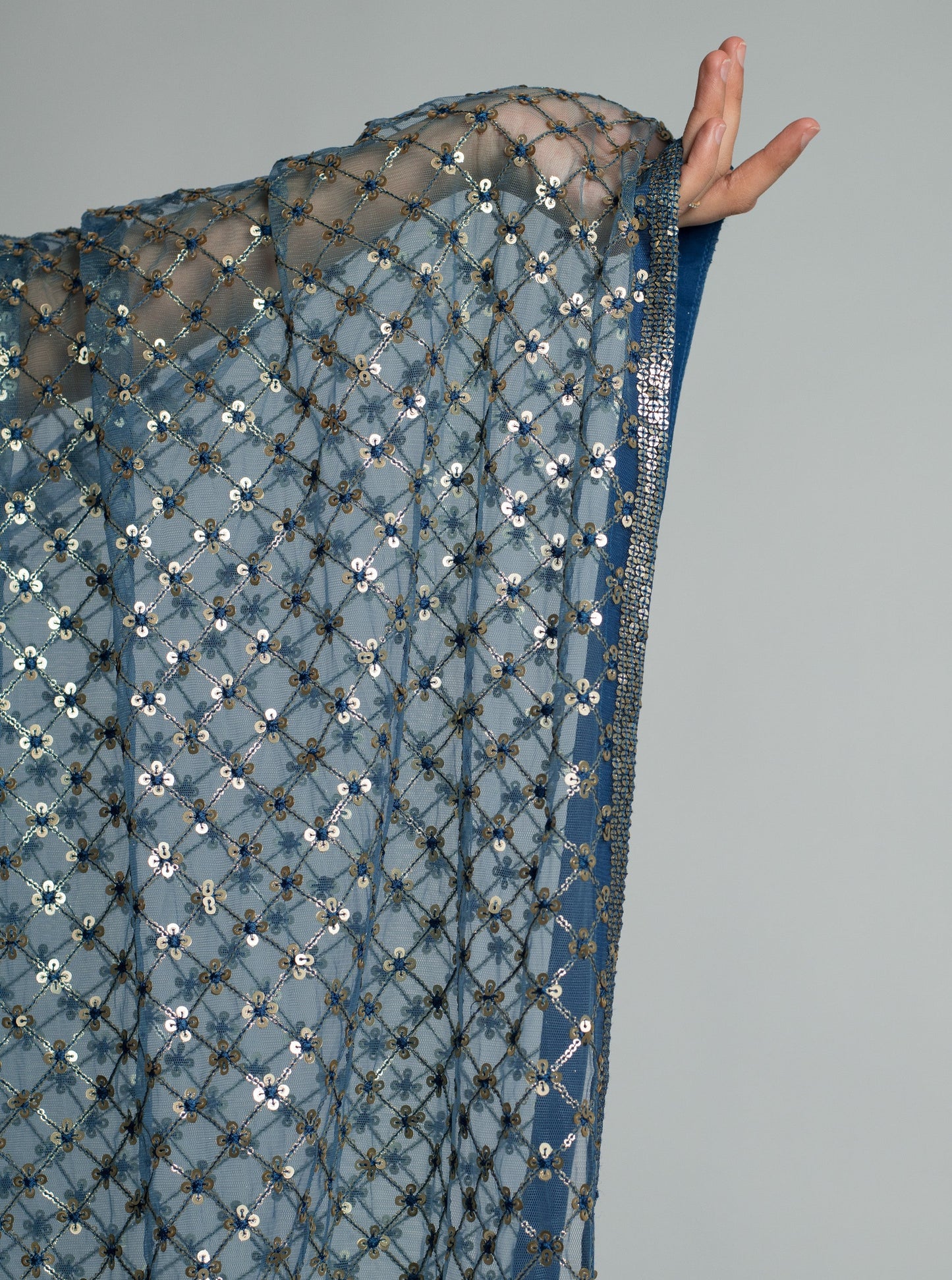 Midnight Coastal Saree