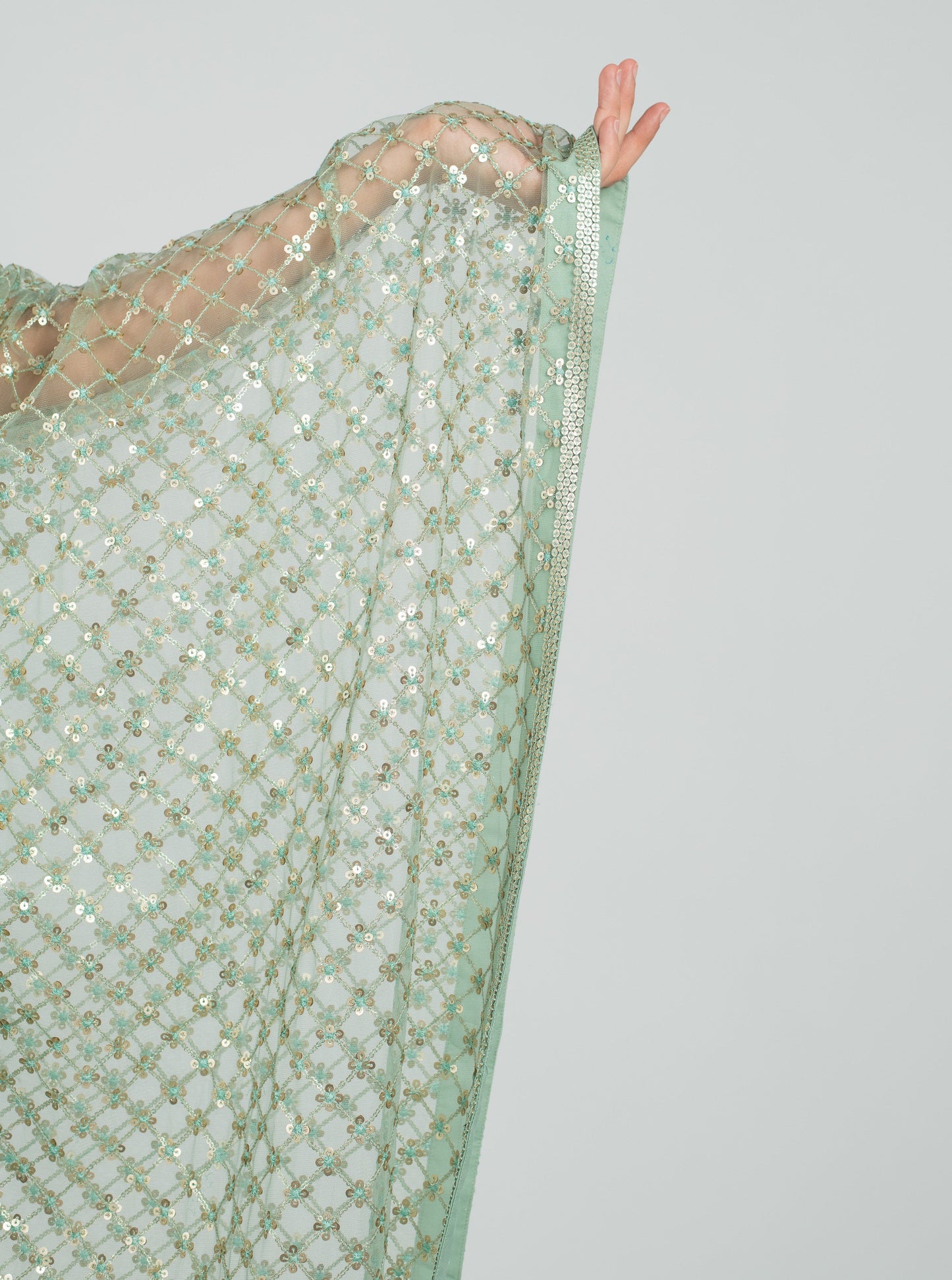 Aqua Coastal Saree