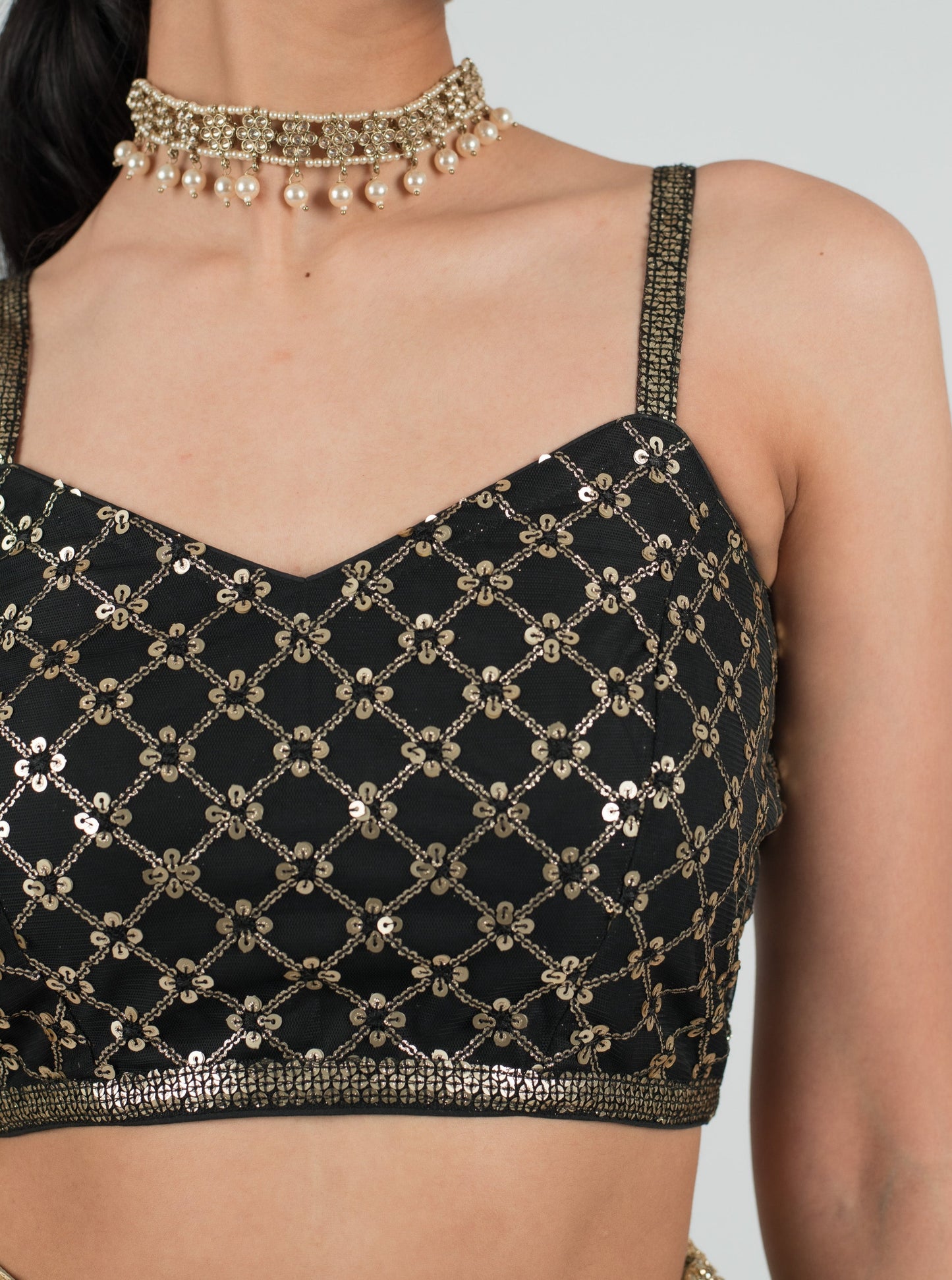 Black Coastal Blouse