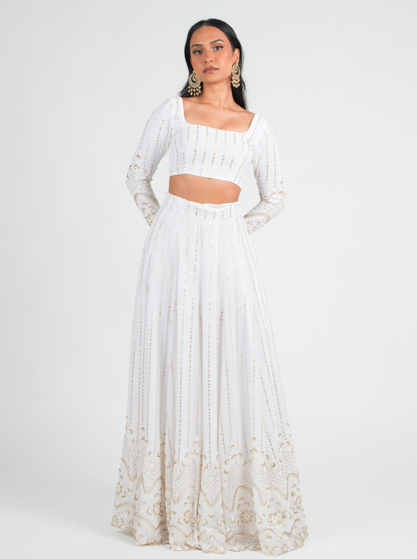 White Ruhi Skirt