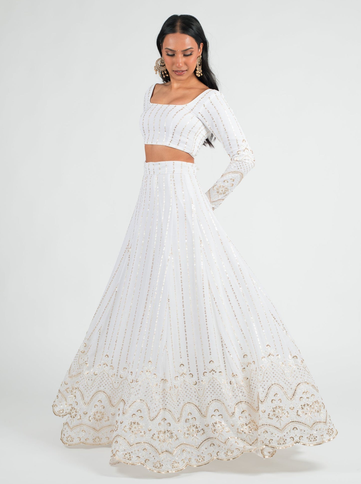 White Ruhi Skirt