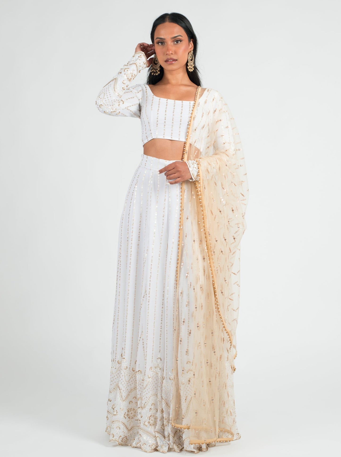 White Ruhi Skirt