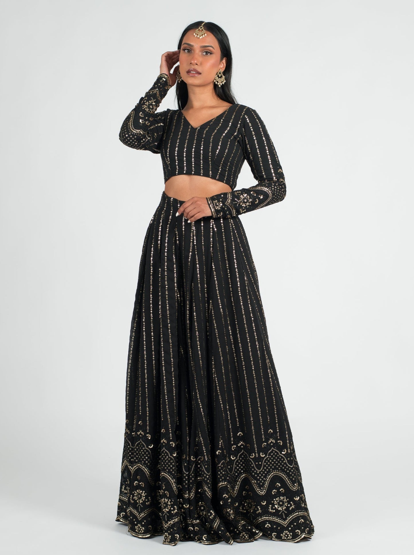 Black Ruhi Skirt