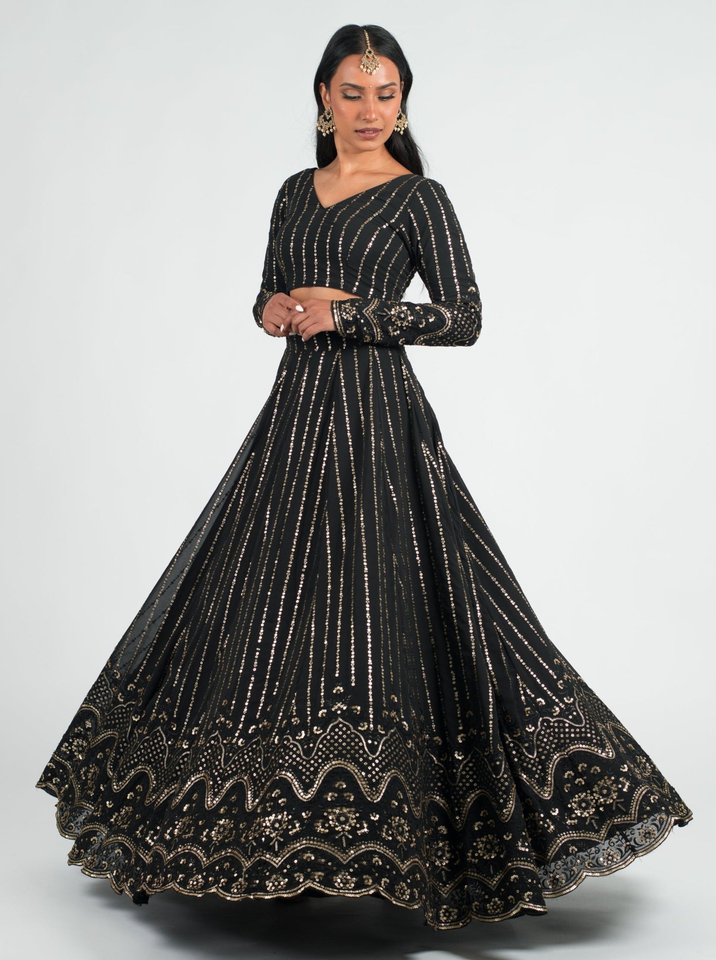Black Ruhi Skirt