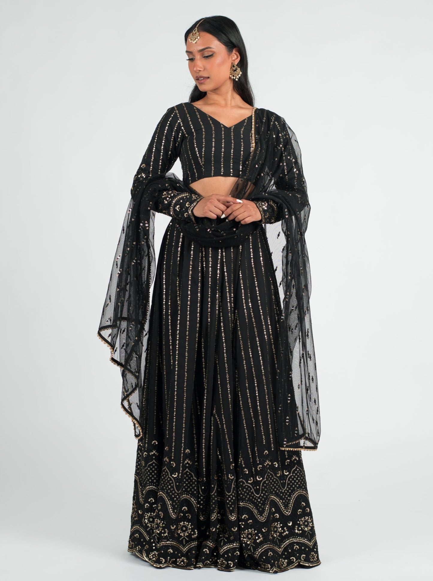 Black Ruhi Skirt