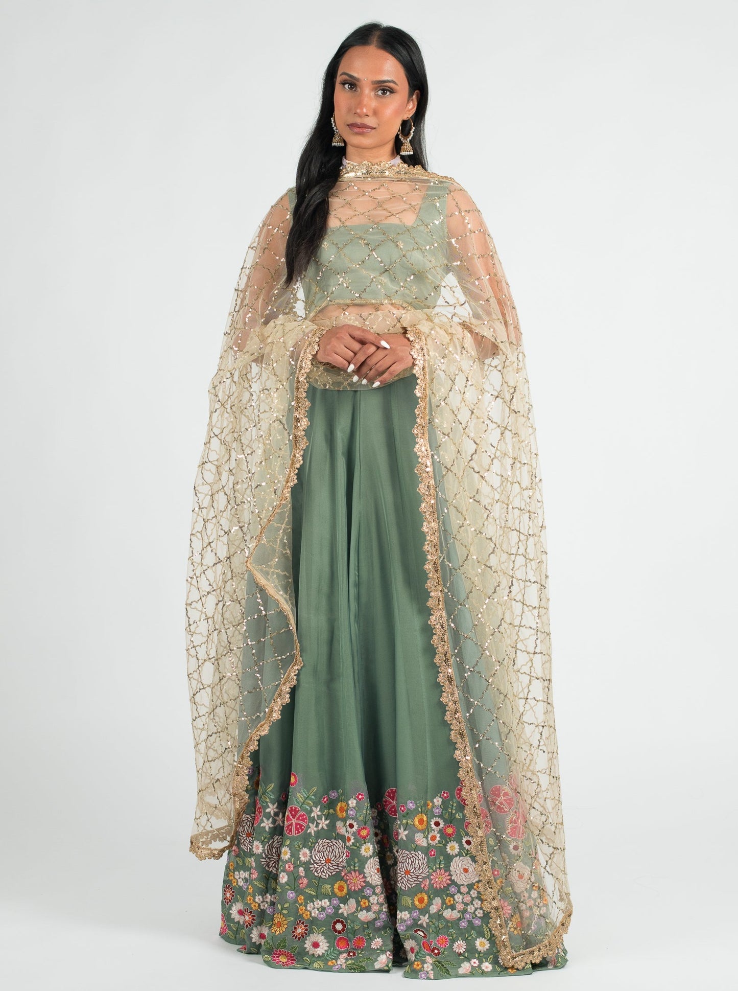 Sage Autumn Skirt
