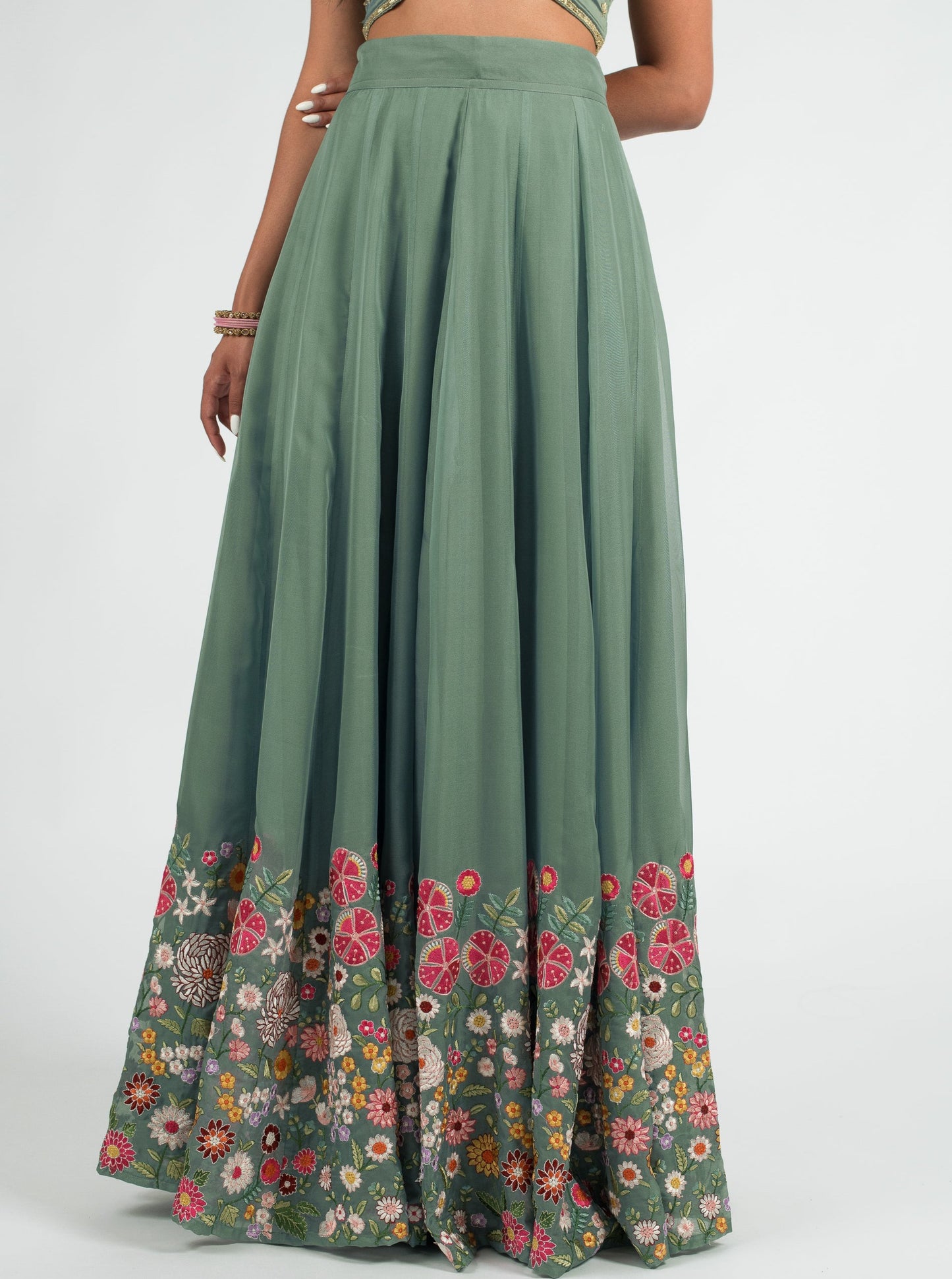 Sage Autumn Skirt