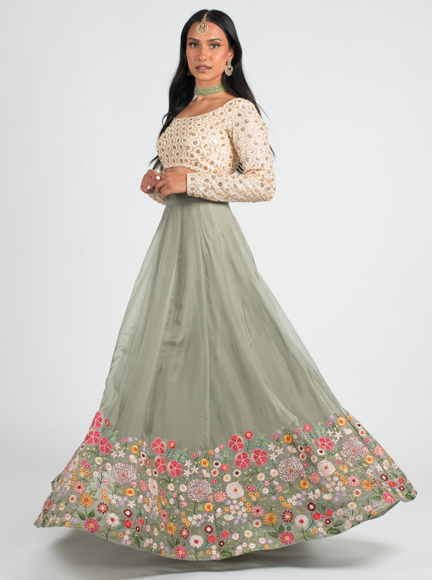 Moss Autumn Skirt