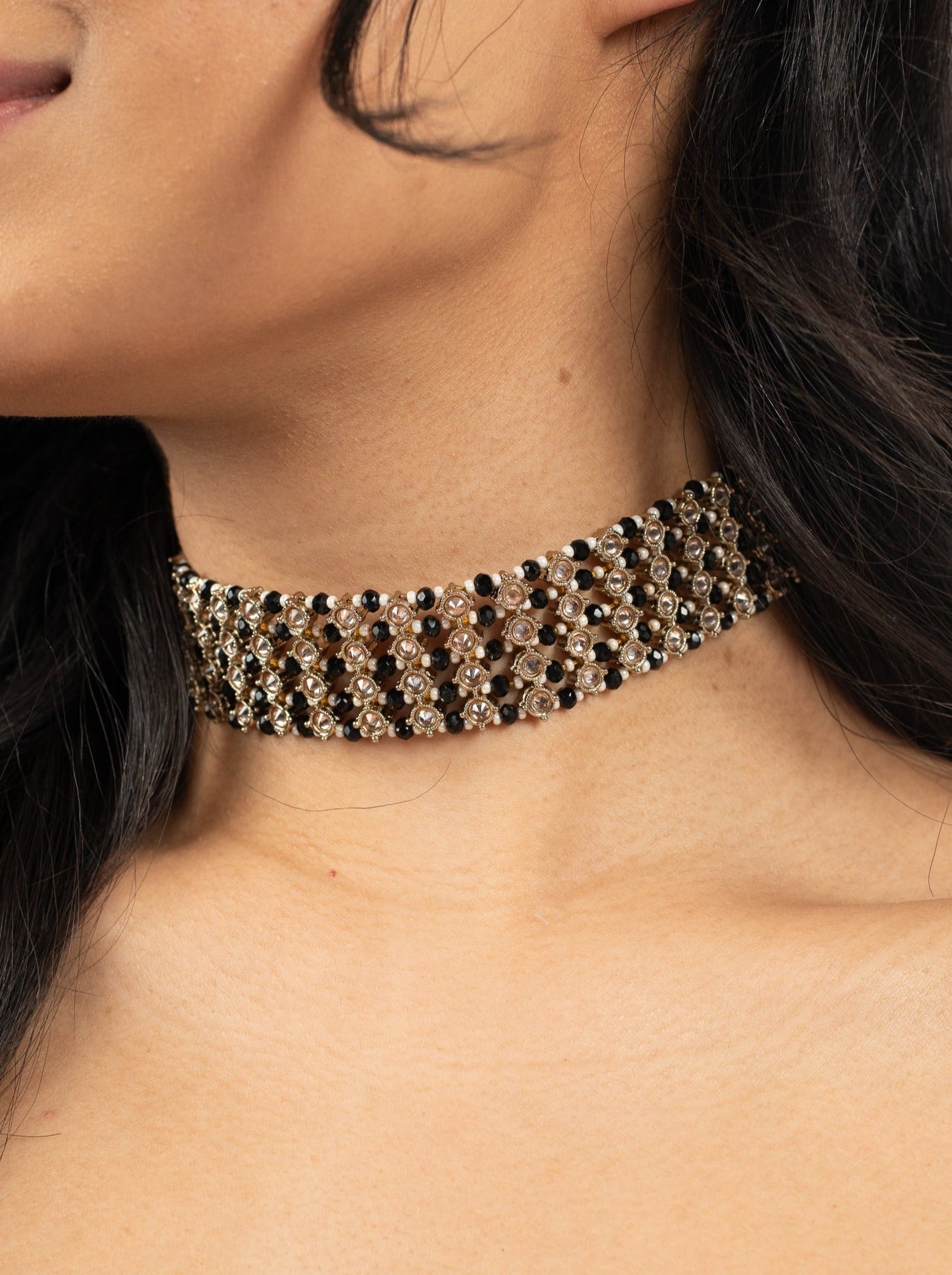 Onyx Chainmail Choker