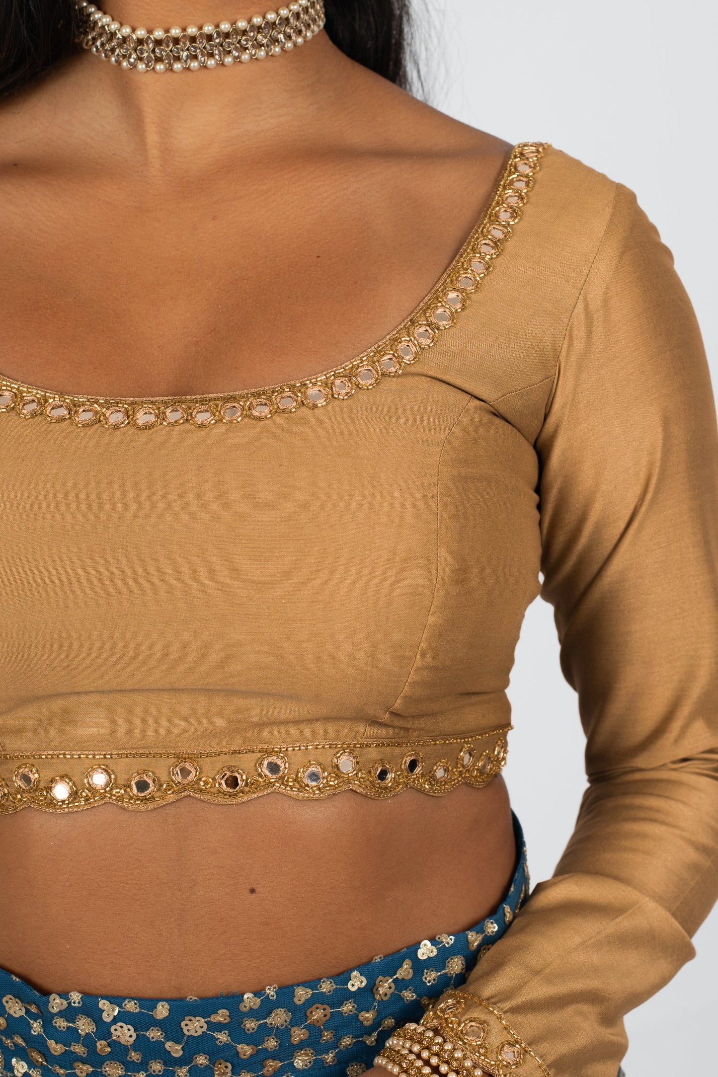 Maple Long Sleeve Aaeena Blouse