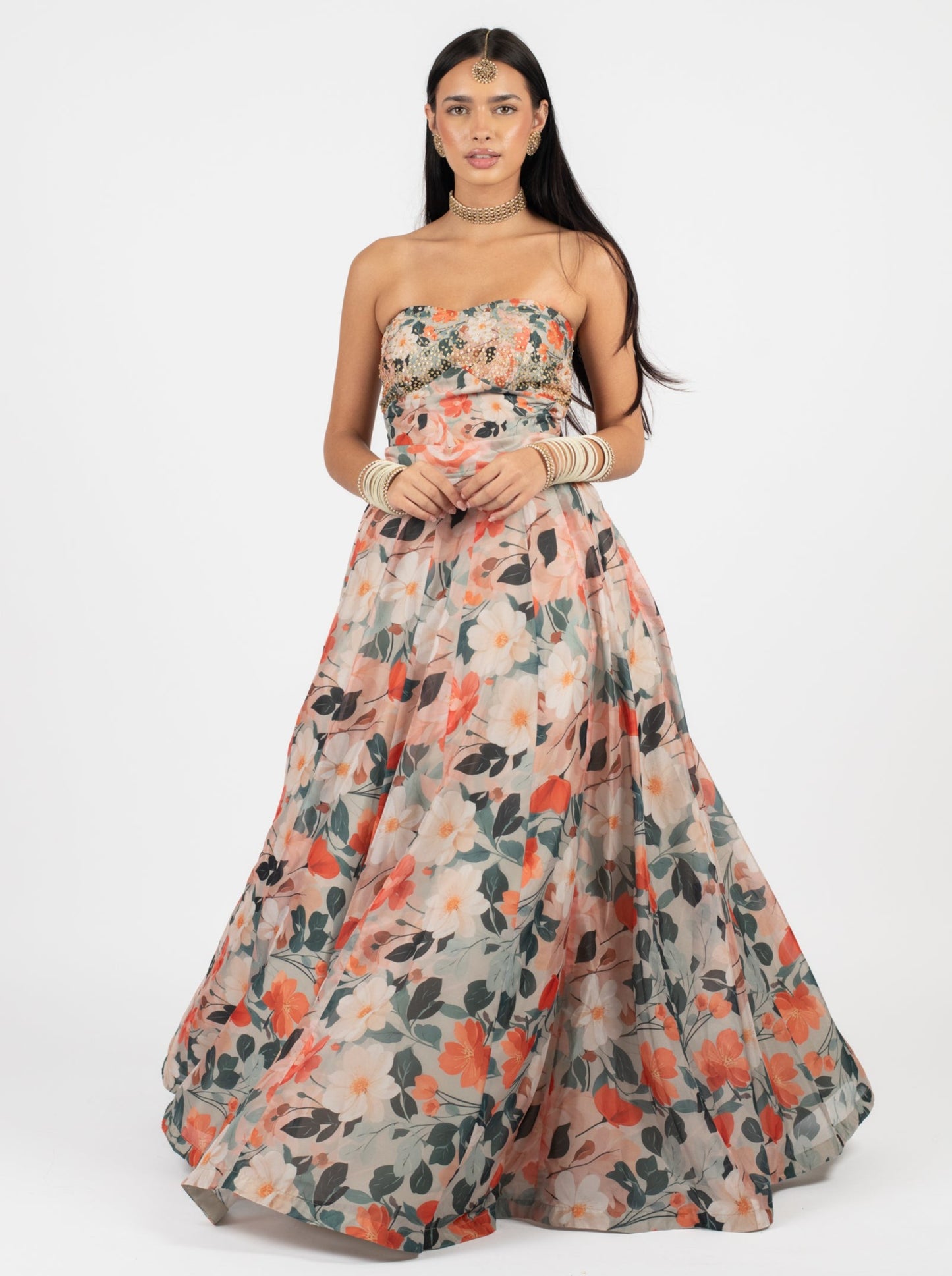 Floral Garden Skirt