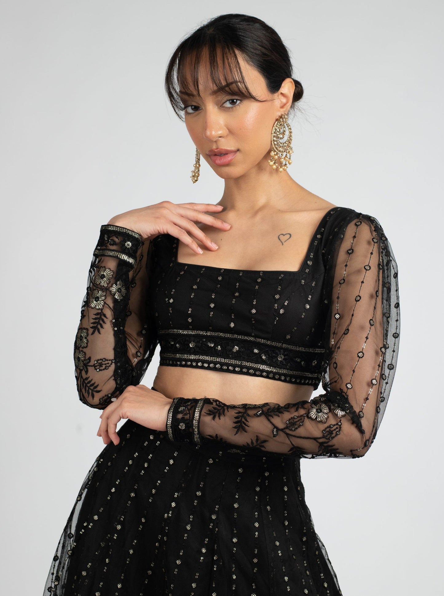 Midnight Amelia Blouse