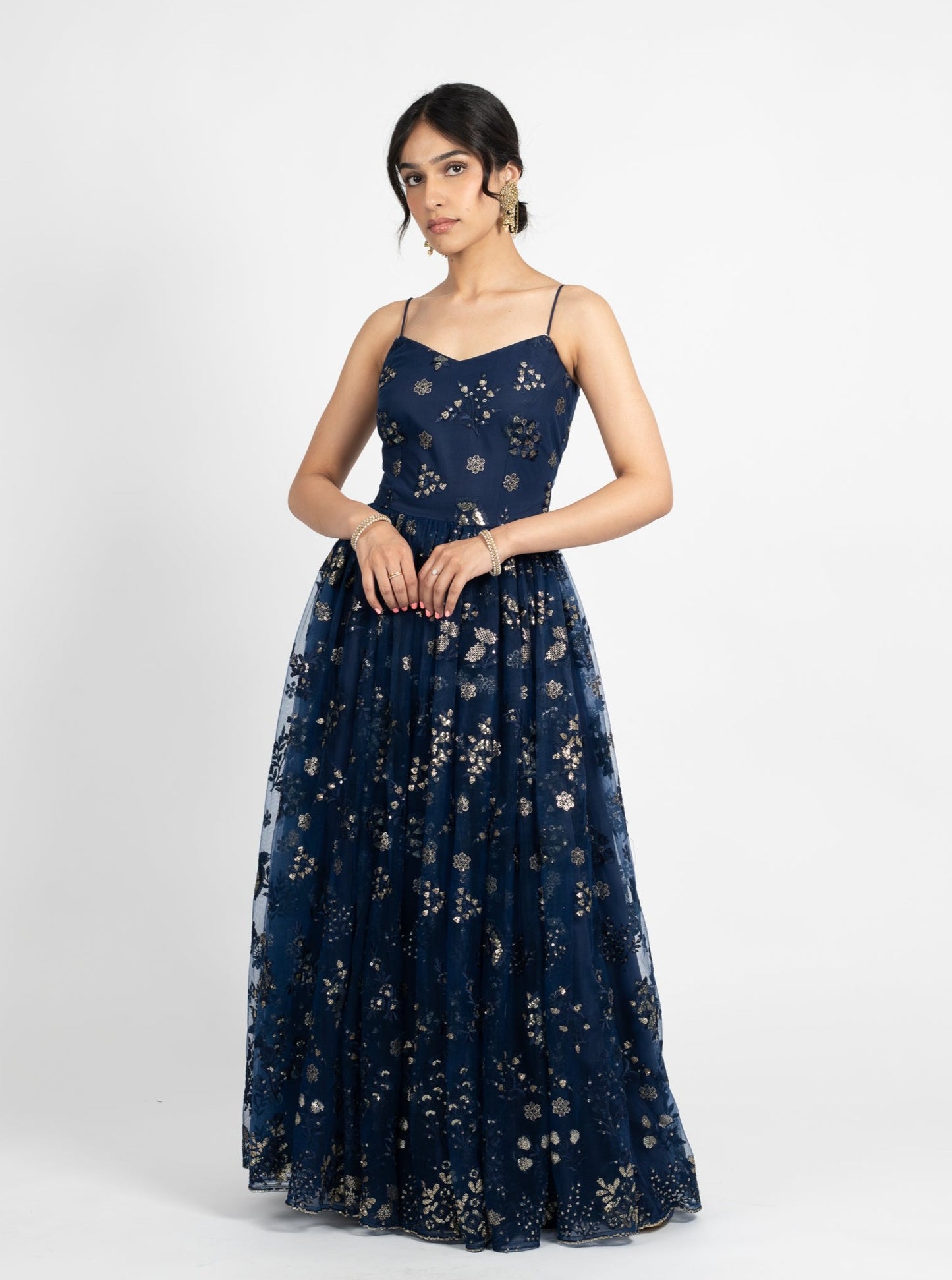 Navy Bela Gown