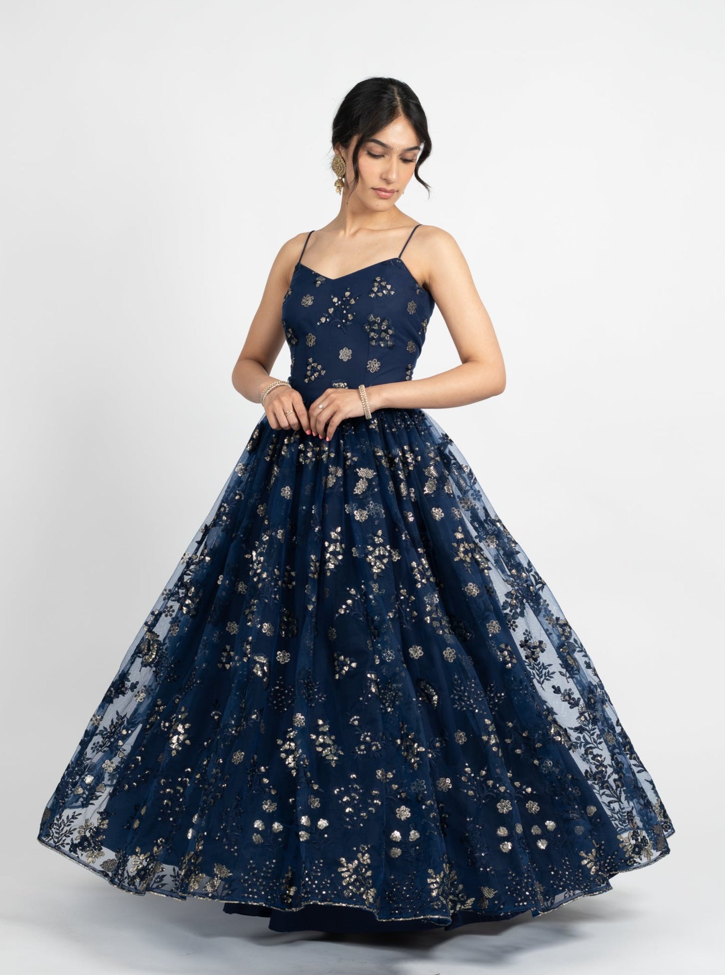 Navy Bela Gown
