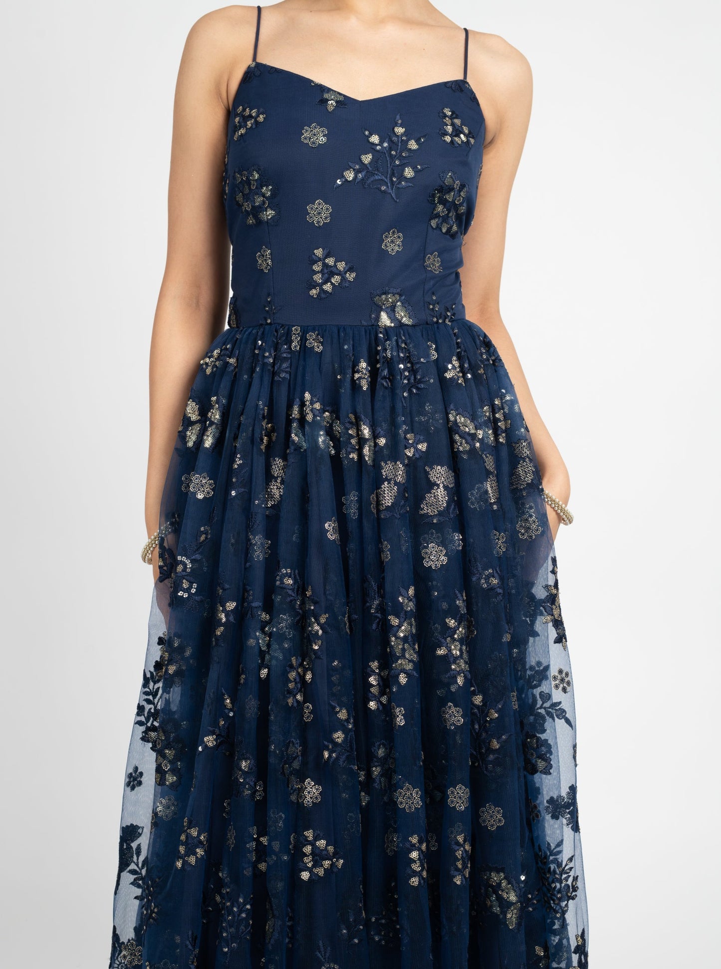 Navy Bela Gown