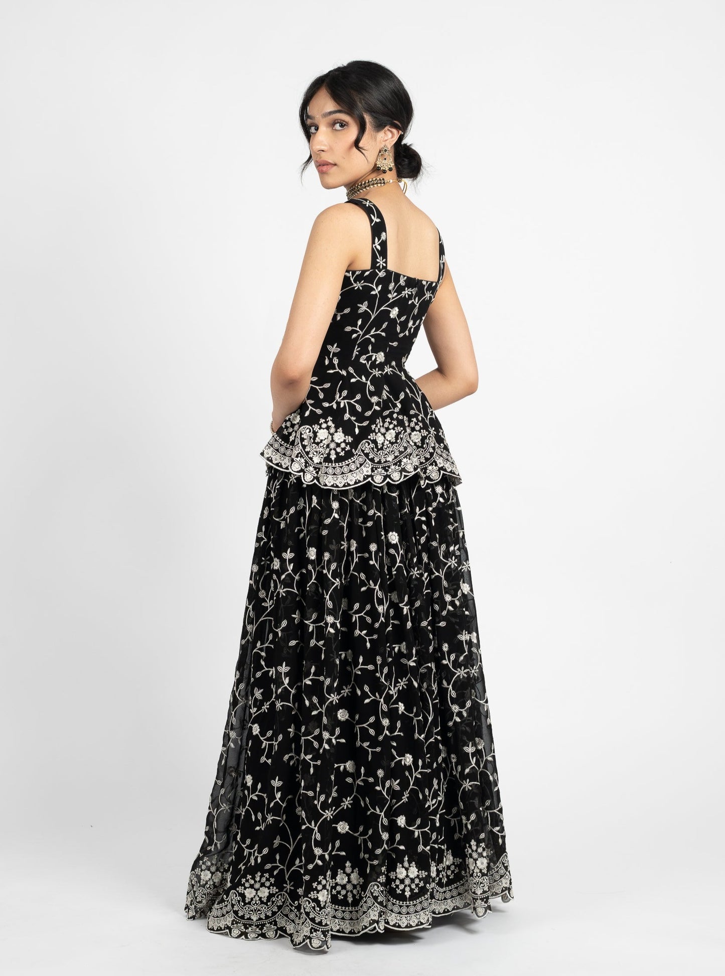 Black Tamanna Suit