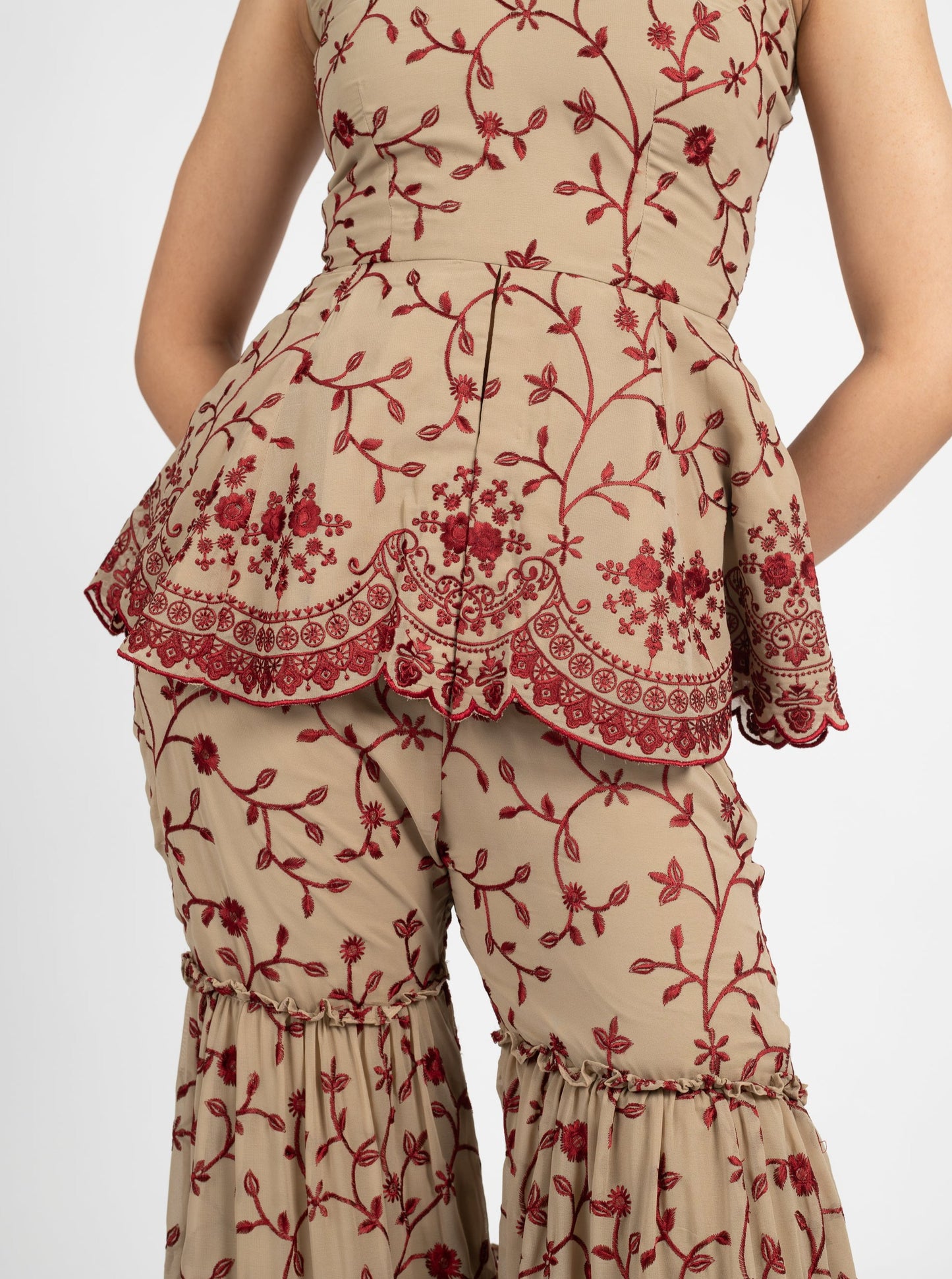 Taupe Tamanna Suit