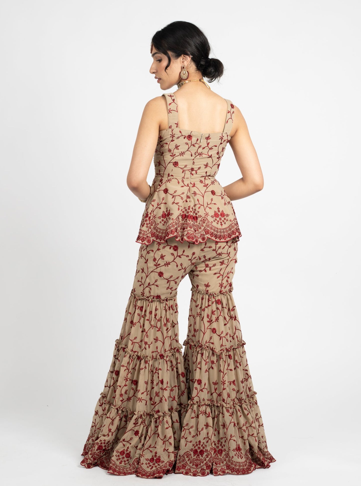 Taupe Tamanna Suit