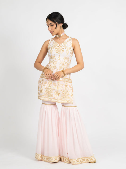 Pink Paravi Suit