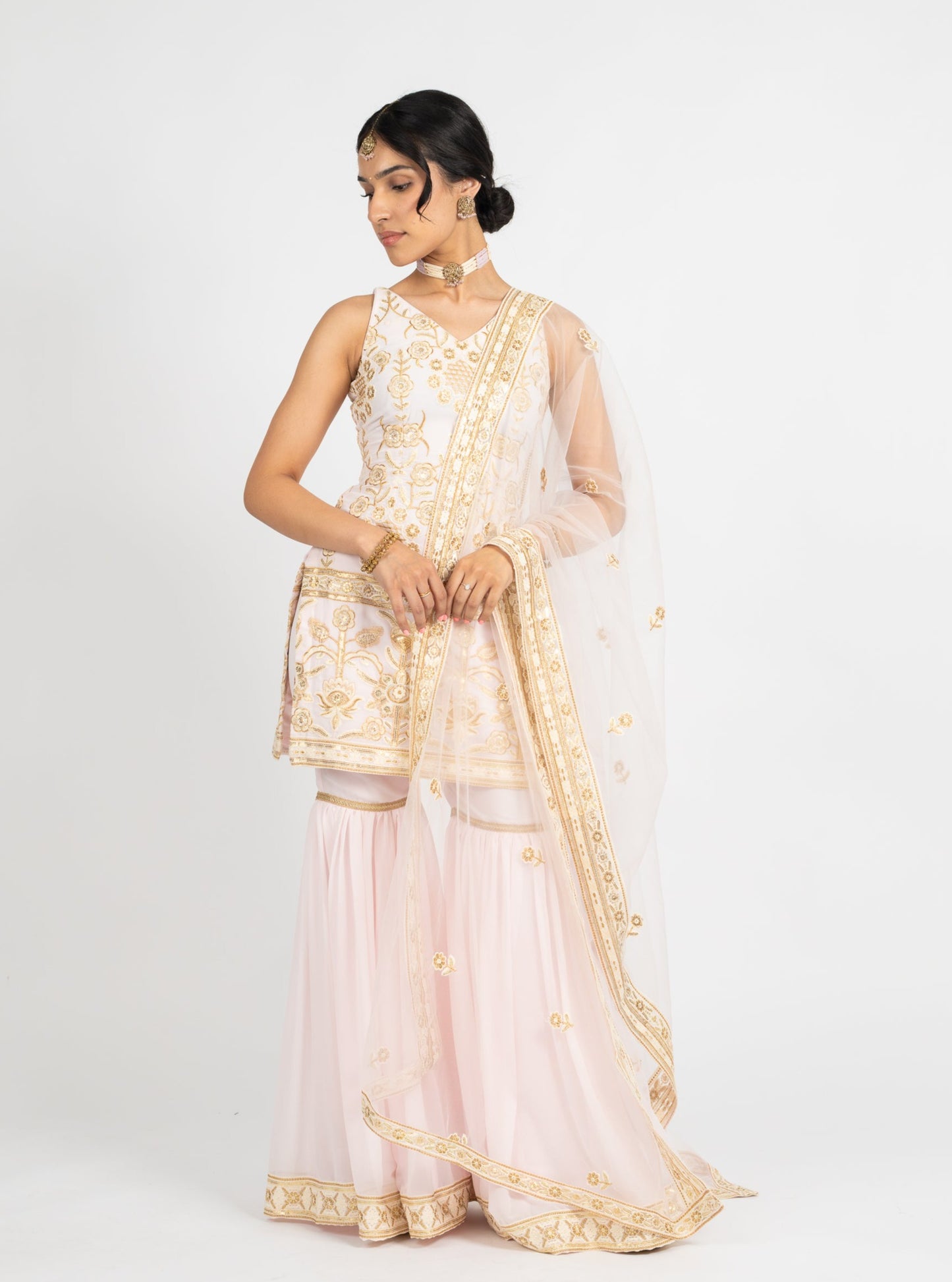 Pink Paravi Suit