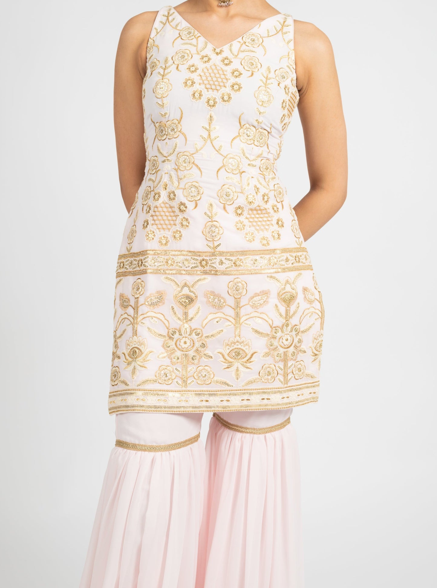 Pink Paravi Suit