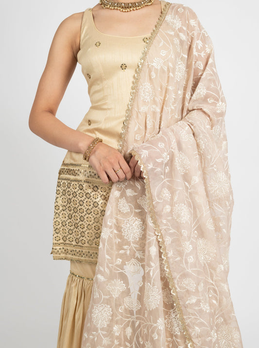 Champagne Mahal Dupatta
