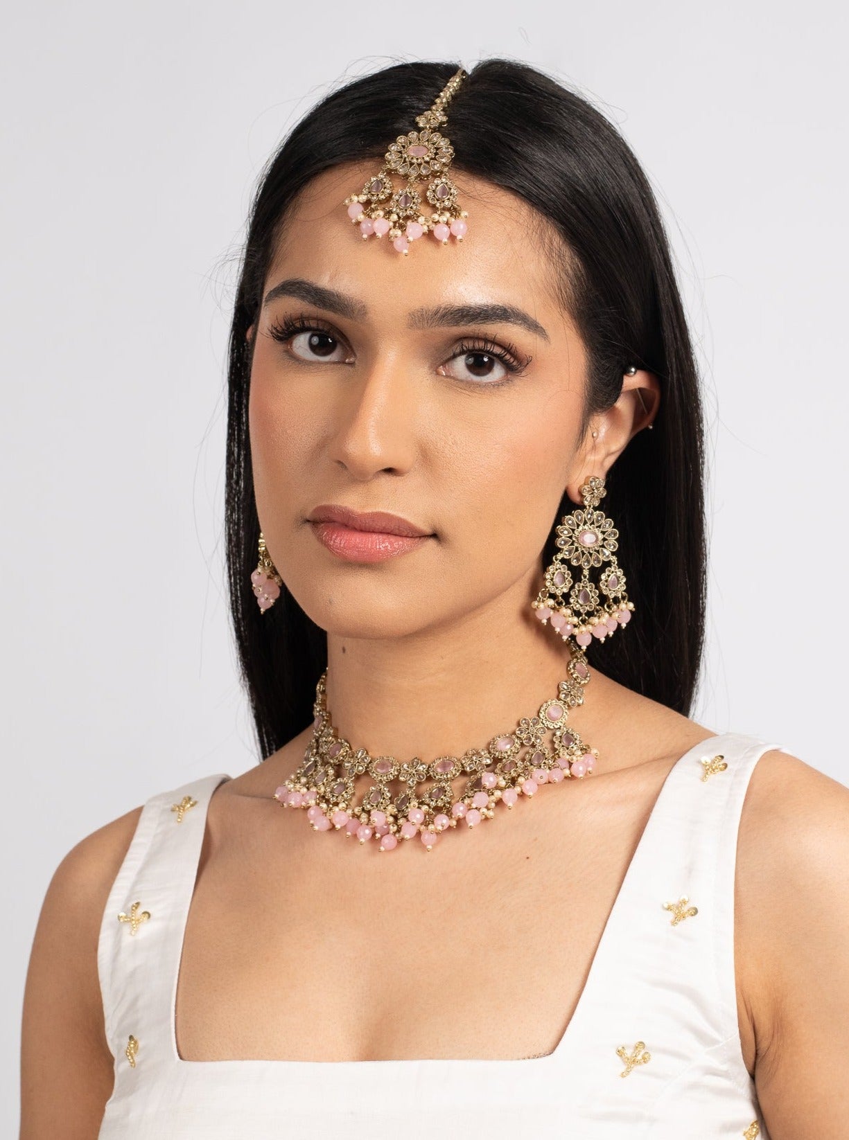 Pink Aysha Choker