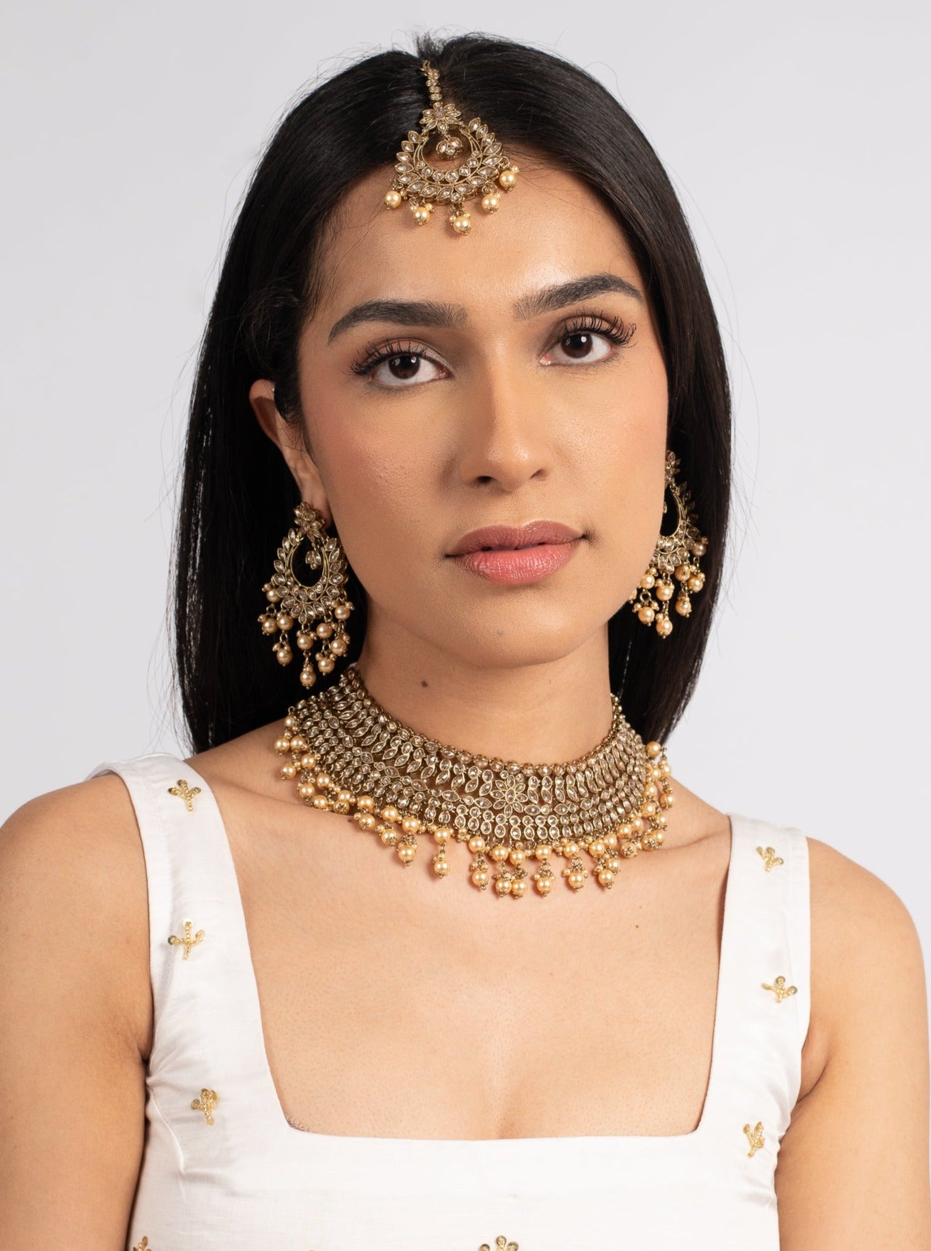 Champagne Maharani Choker