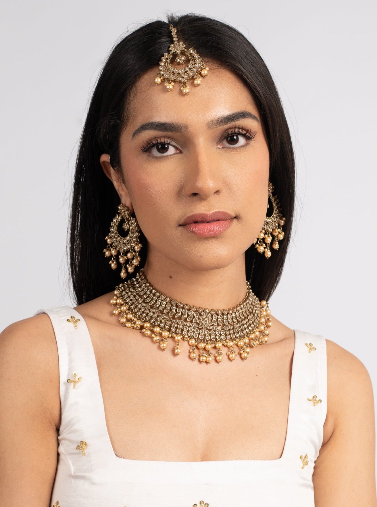Champagne Maharani Tikka Set