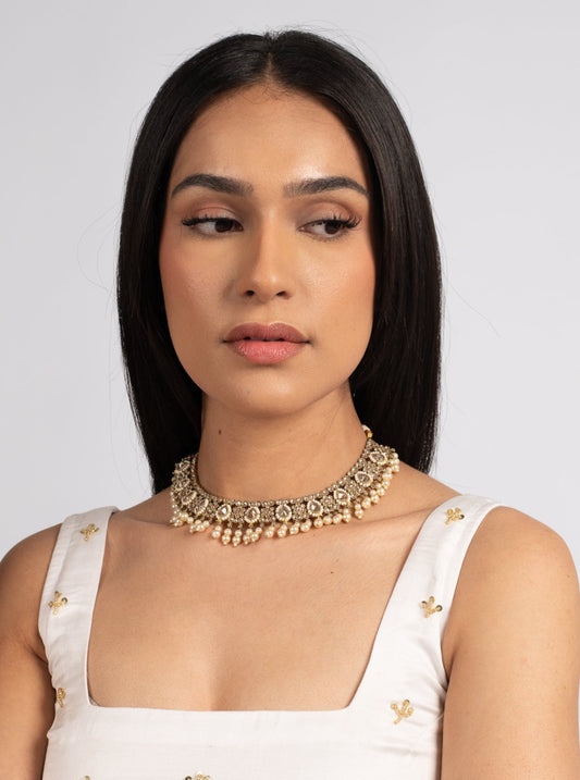 Cream Lyla Choker