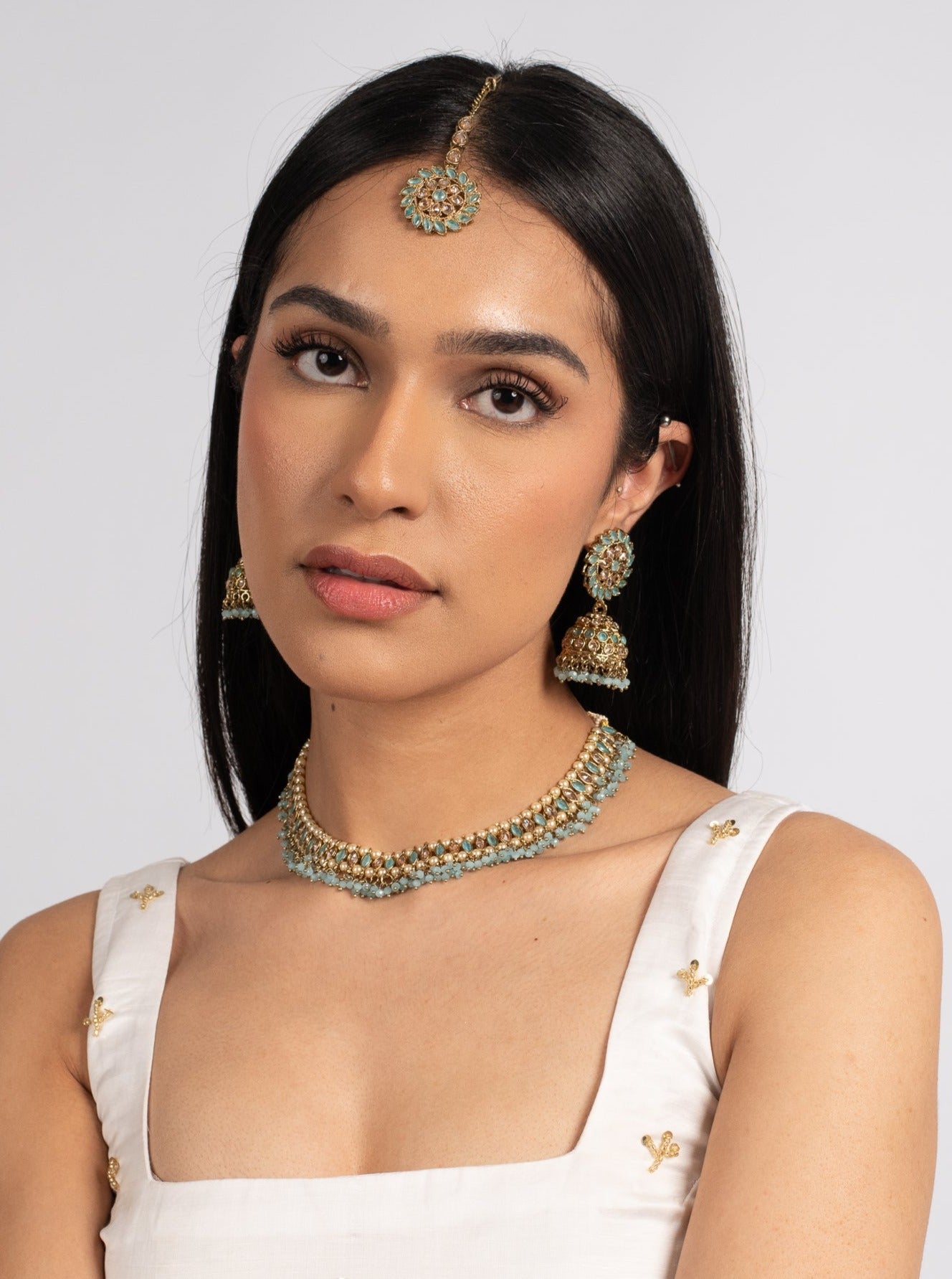 Azure Aztec Choker