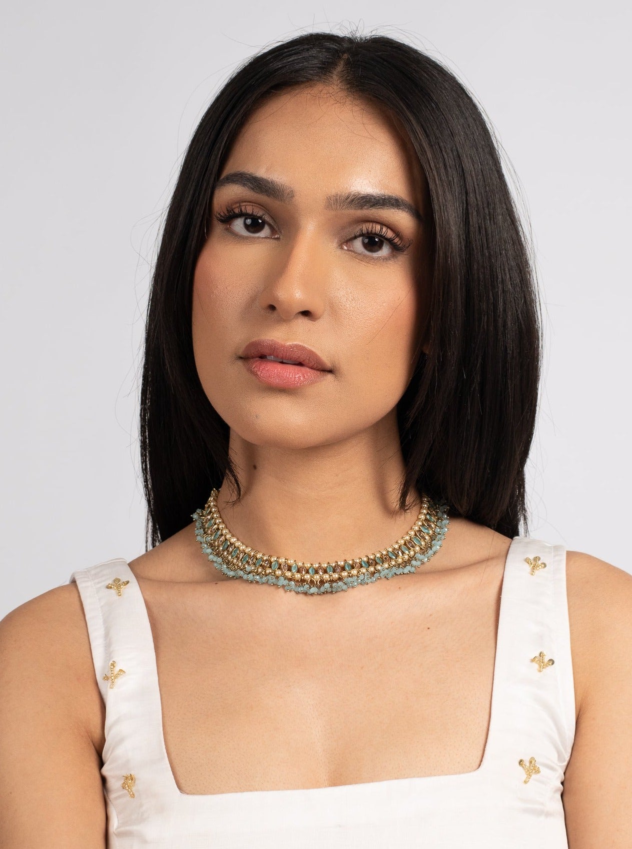 Azure Aztec Choker