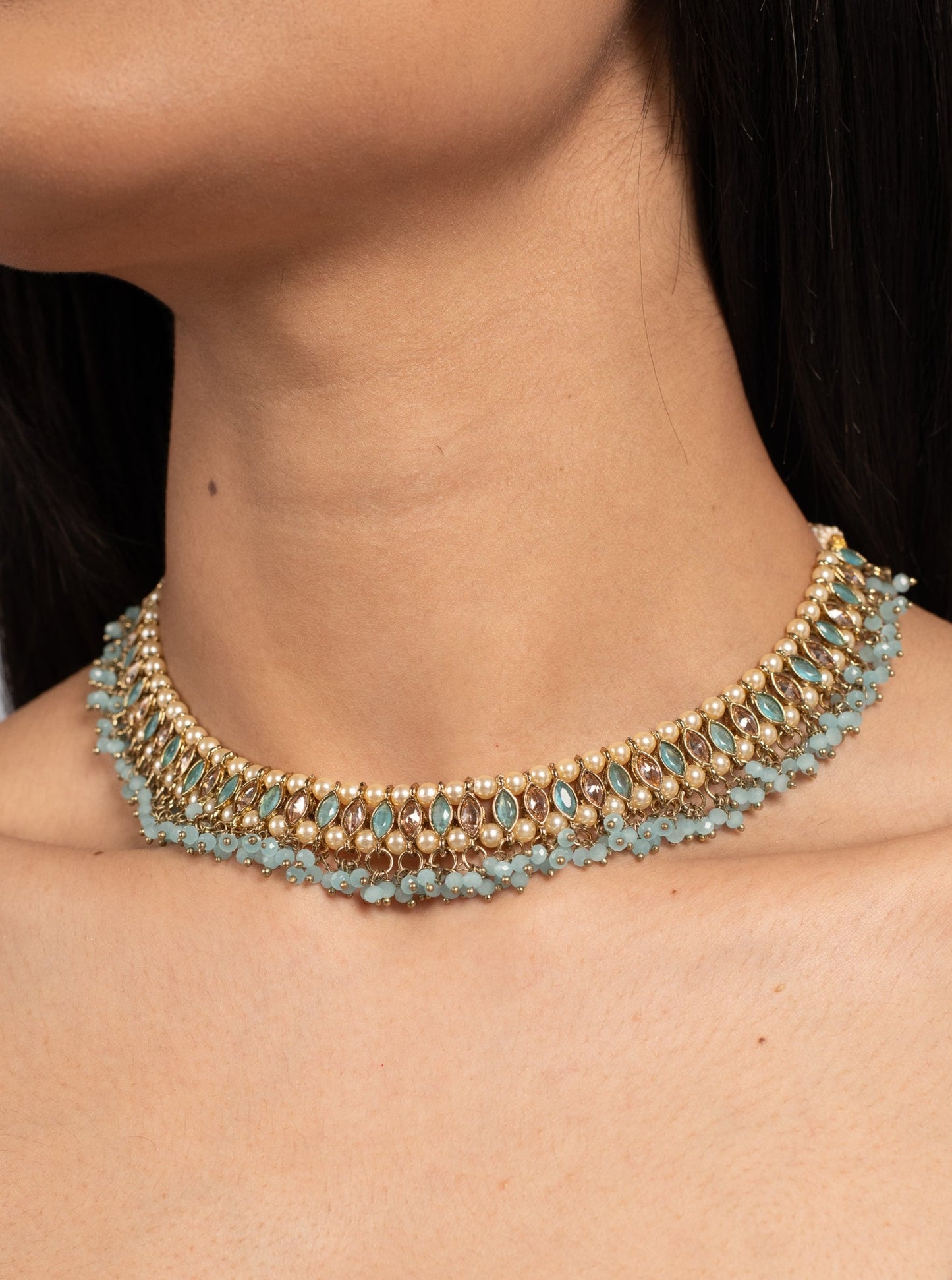 Azure Aztec Choker