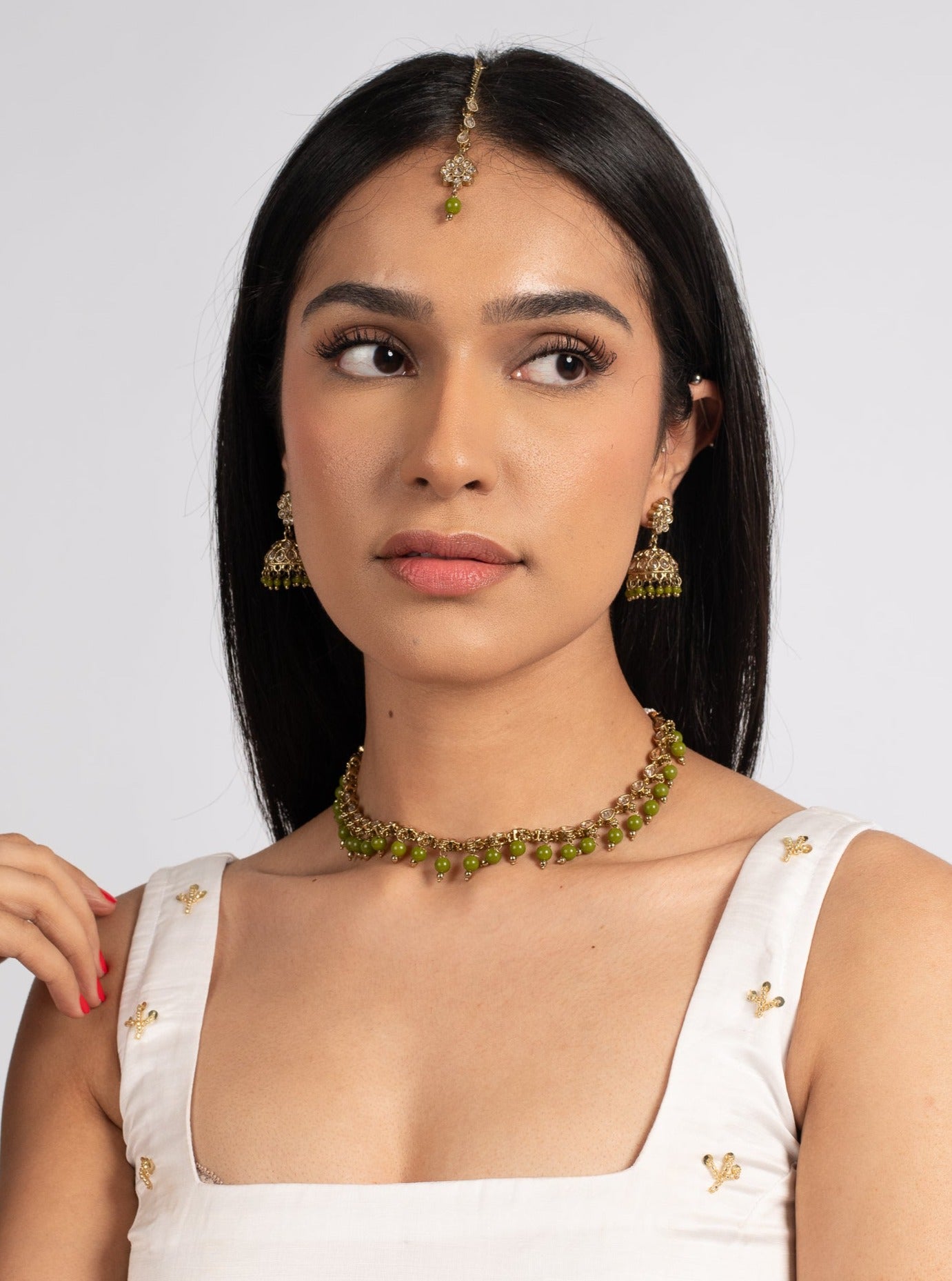Olive Dainty Tikka Set
