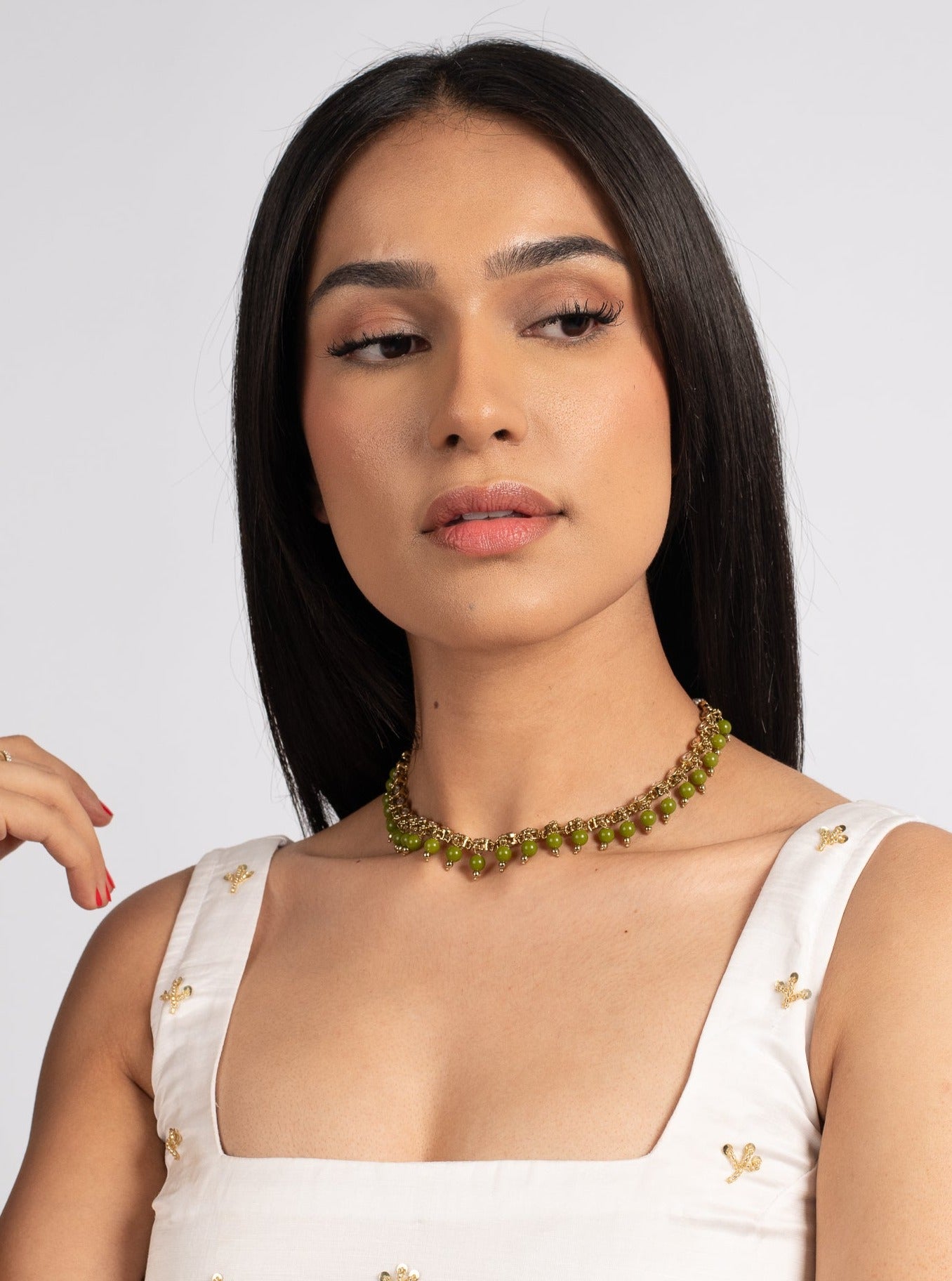 Olive Dainty Choker