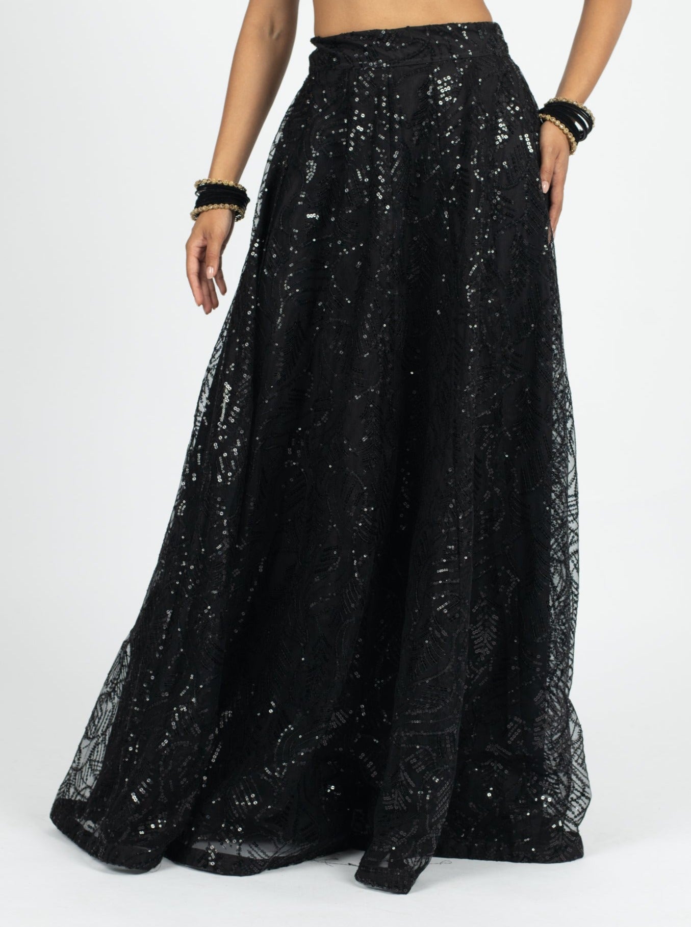 Black Cirrus Skirt