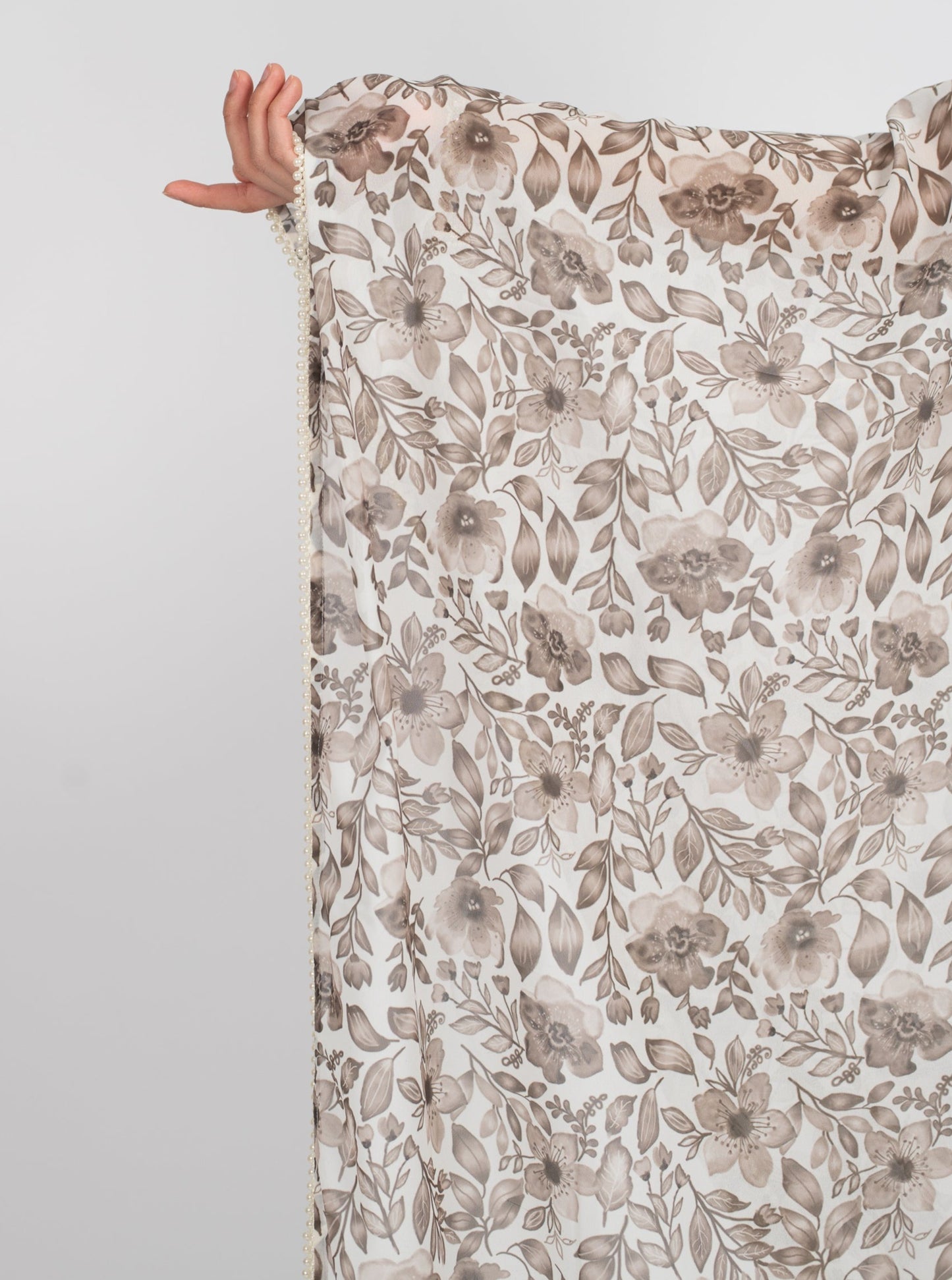 Taupe Lily Saree