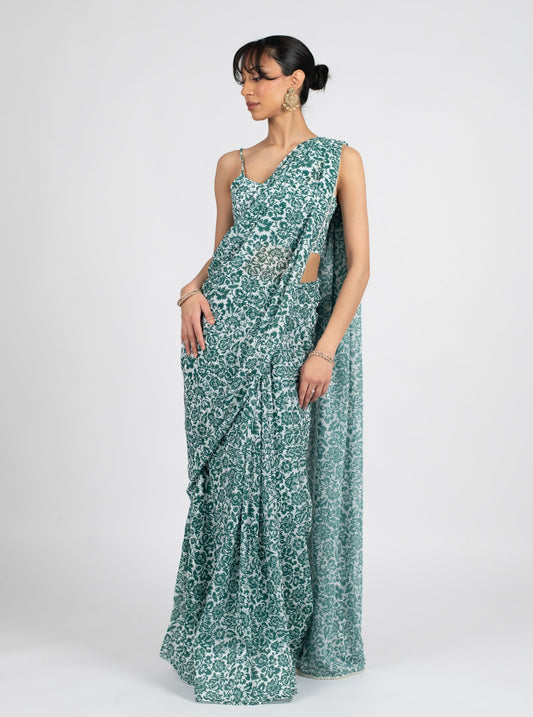 Lush Meadow Saree