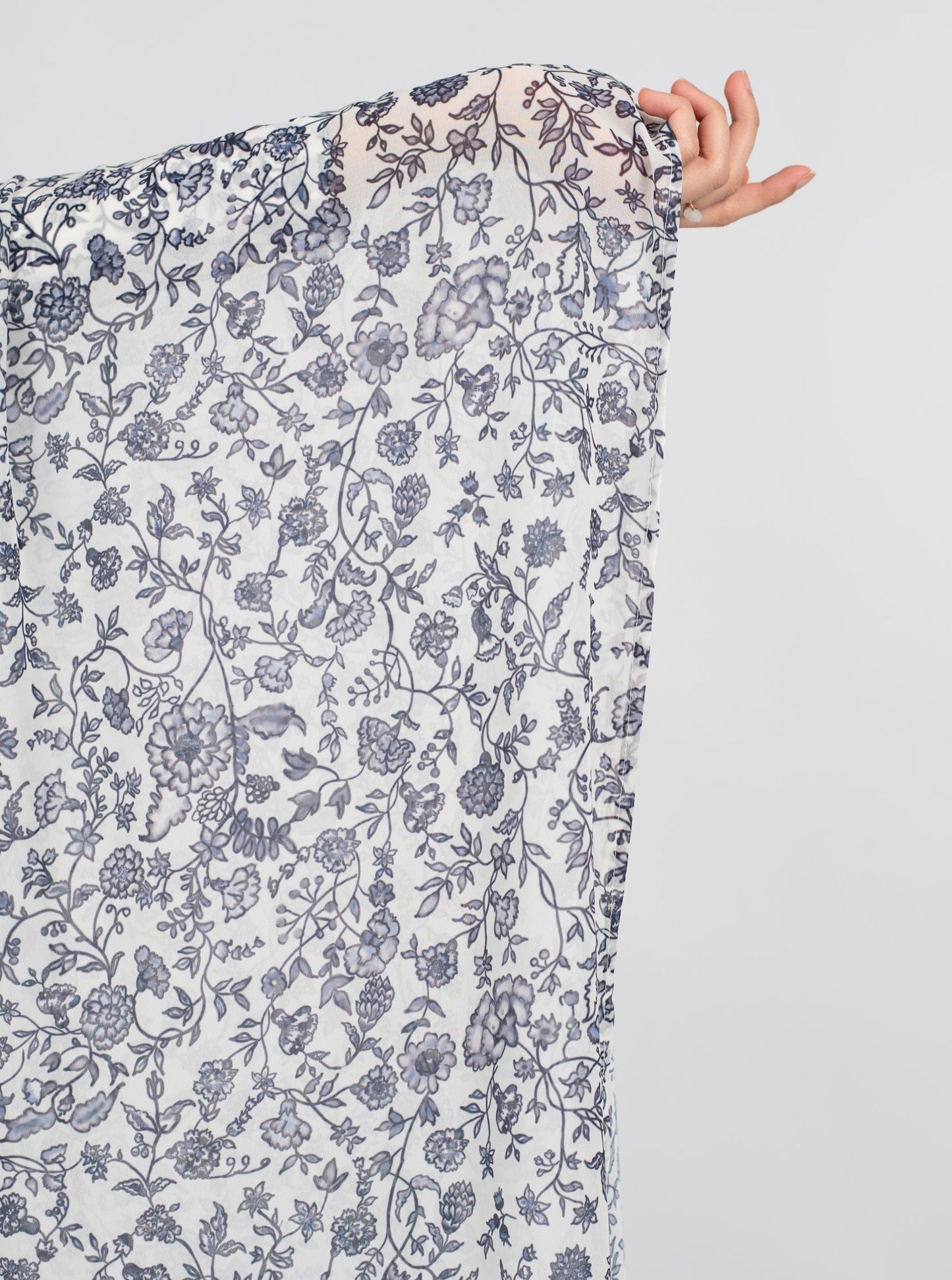 Navy Oasis Dupatta