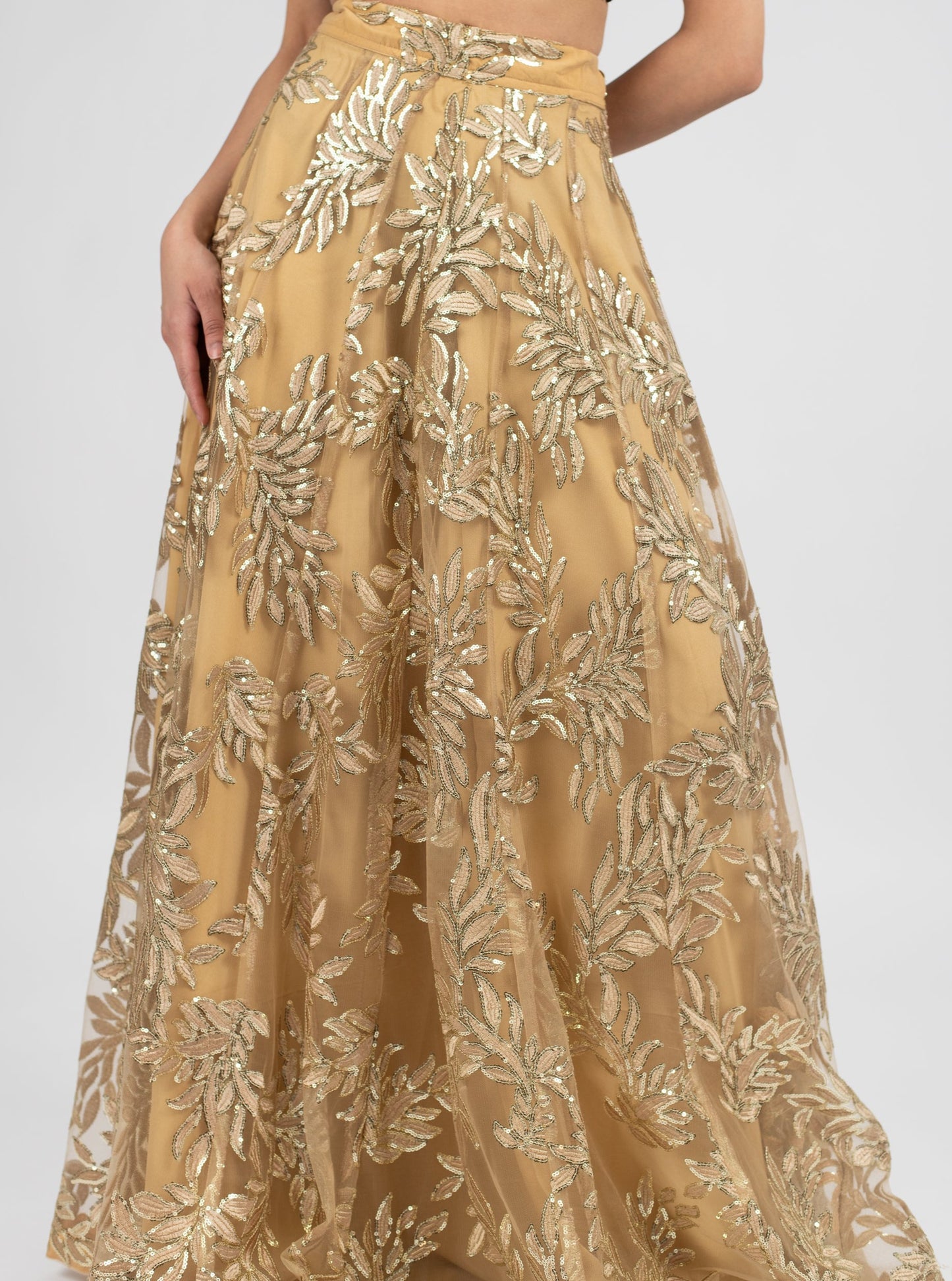 Gold Gilded Skirt