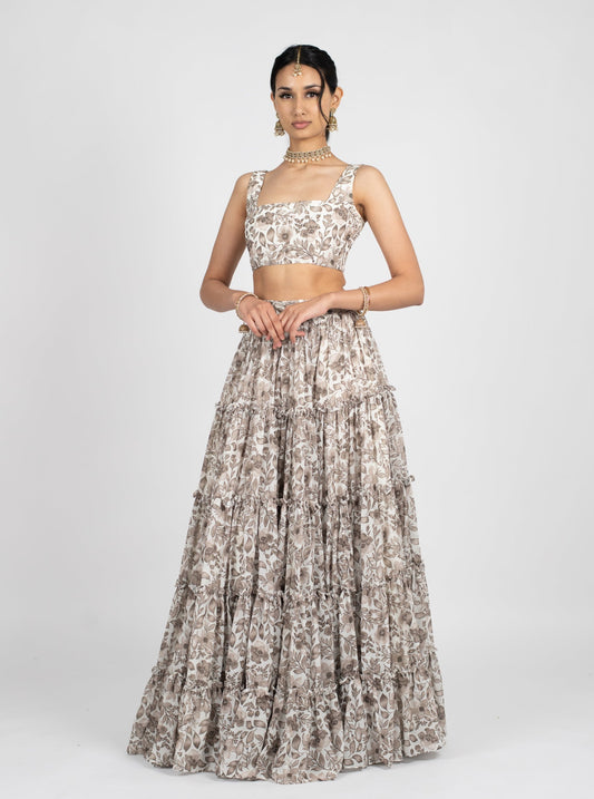 Taupe Lily Skirt