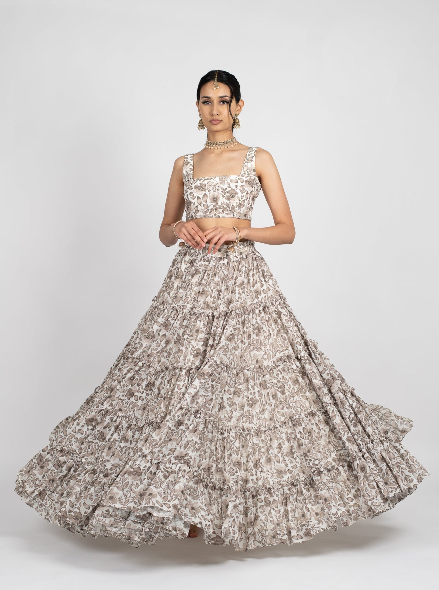 Taupe Lily Skirt