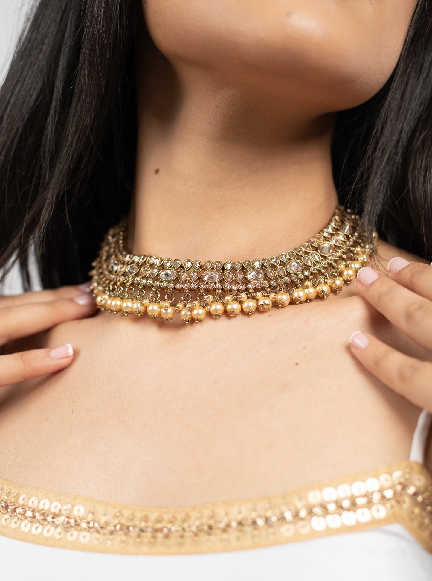 Champagne Amour Choker