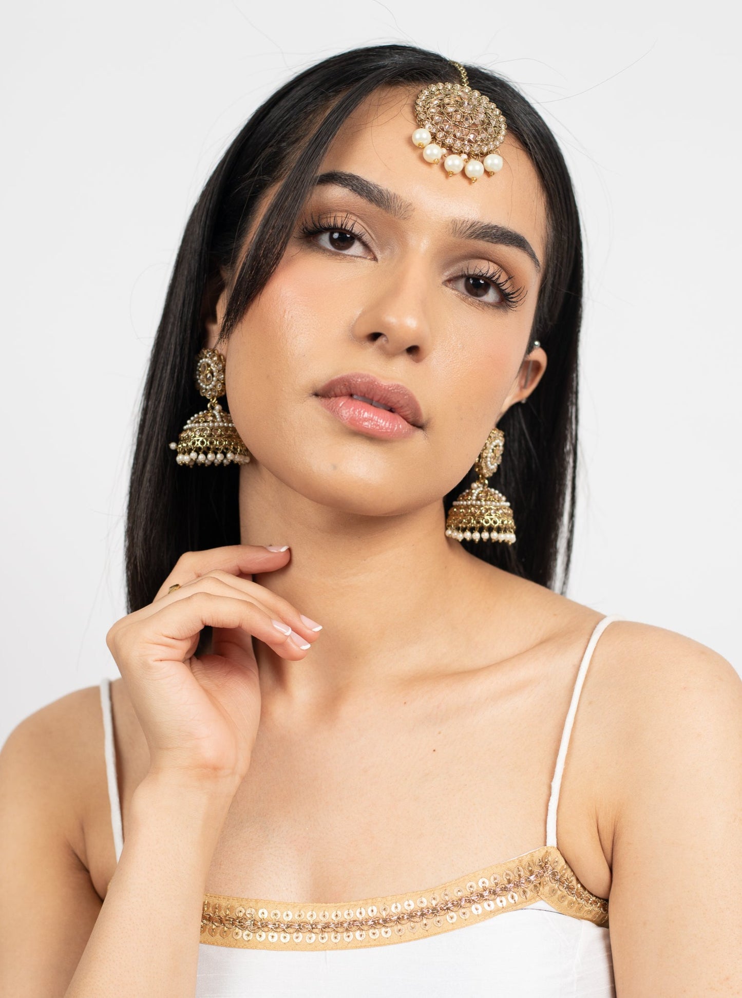 Champagne Phool Tikka Set